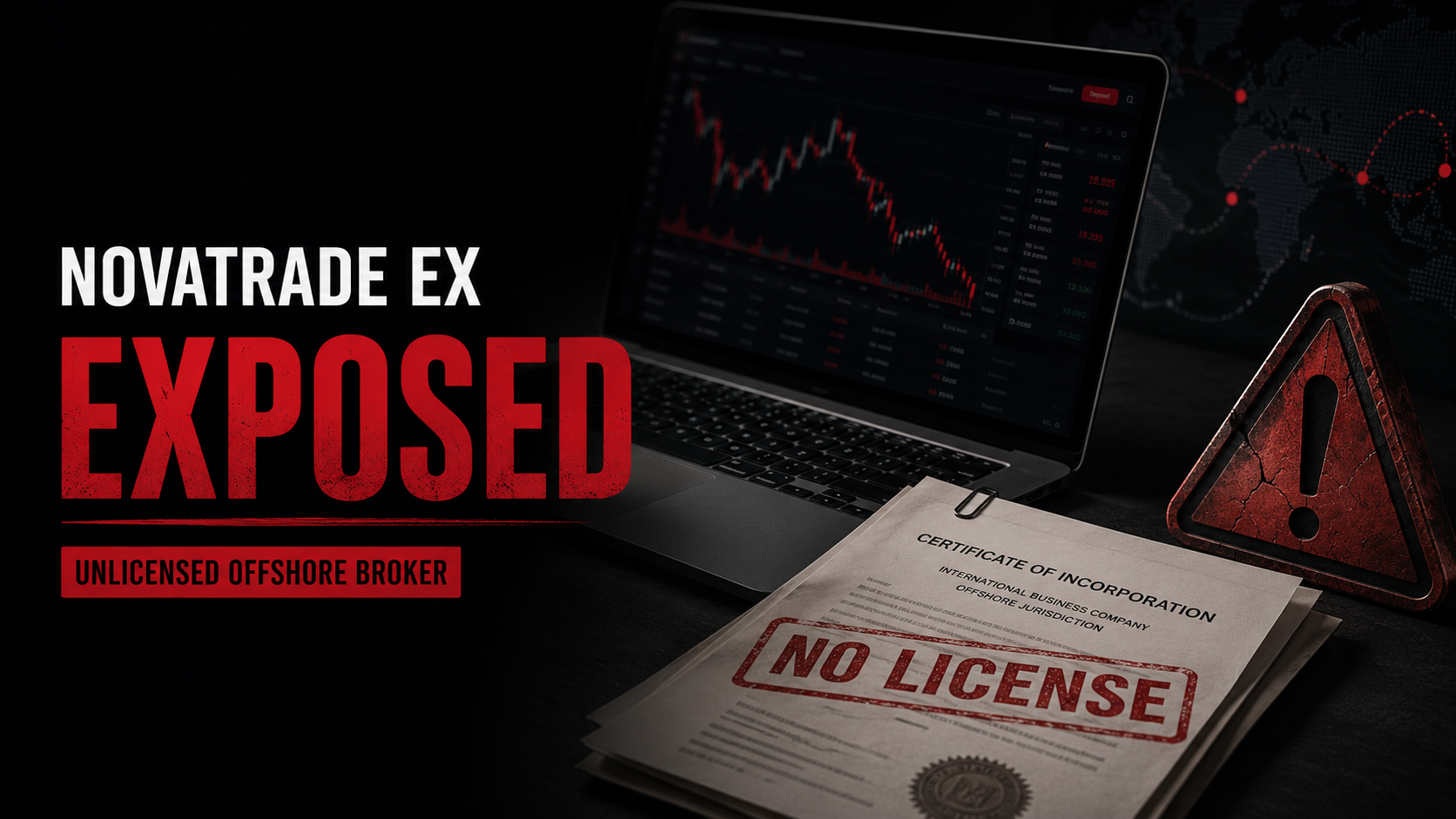NOVATRADE EX（novatradeex.com）诈骗风险提示！
