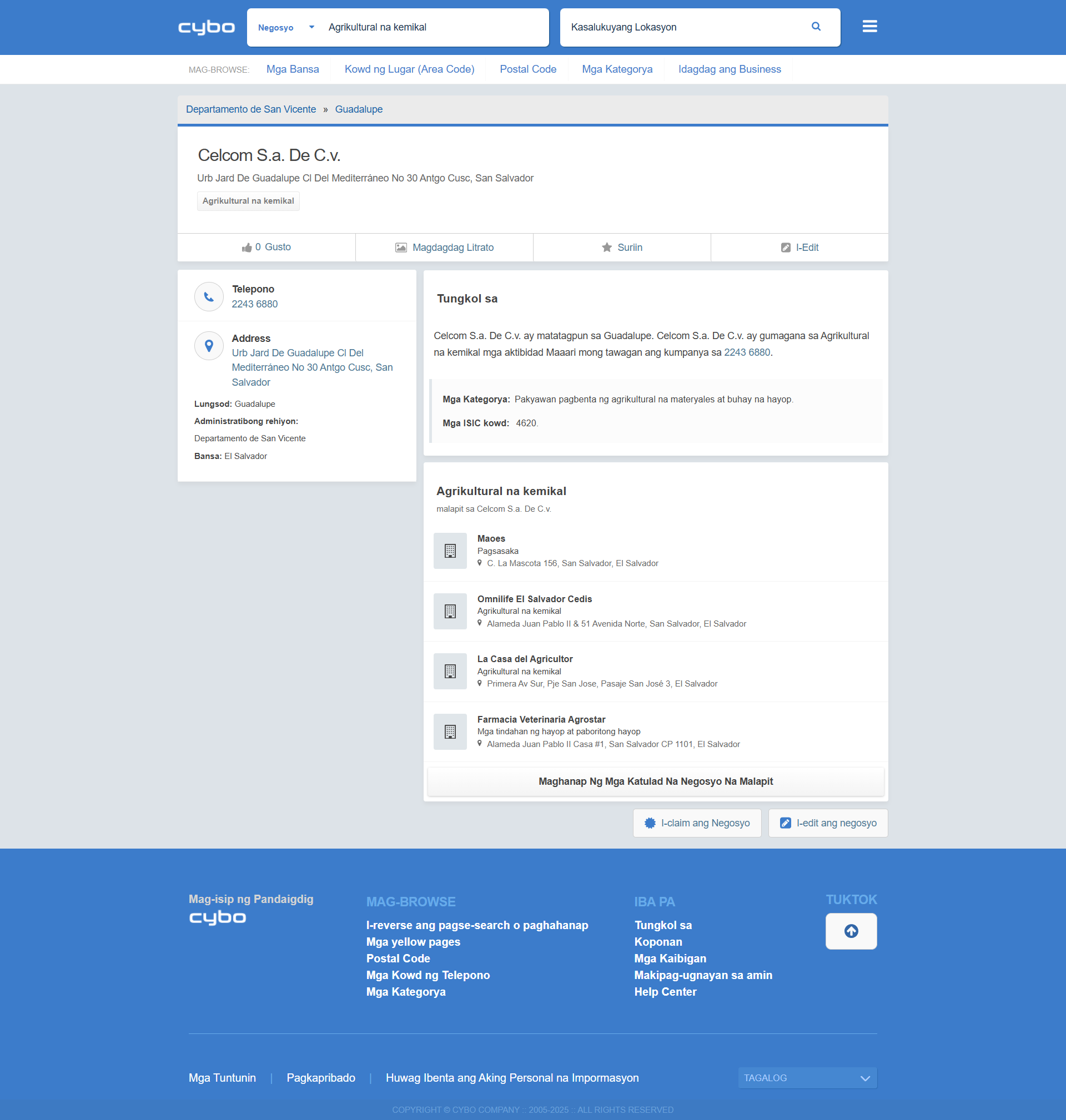 Cybo(The Online Global Business Directory)