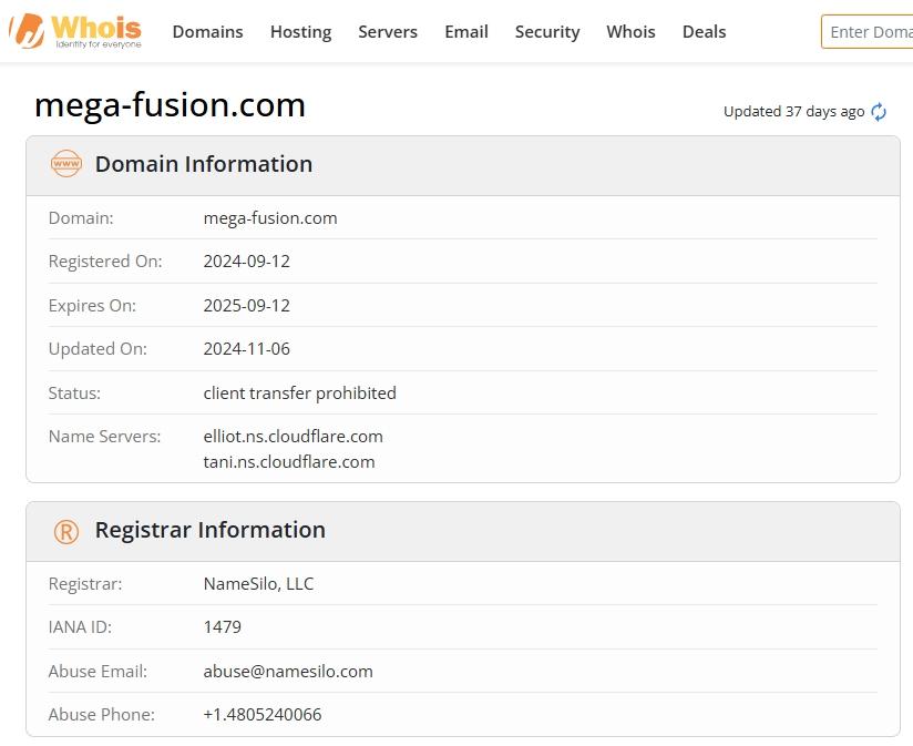 Website registration time