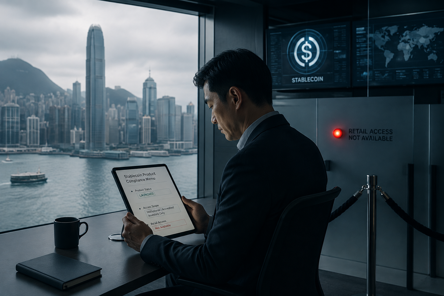 Hong Kong Launches First Regulated HKD Stablecoin, Retail Access Delayed