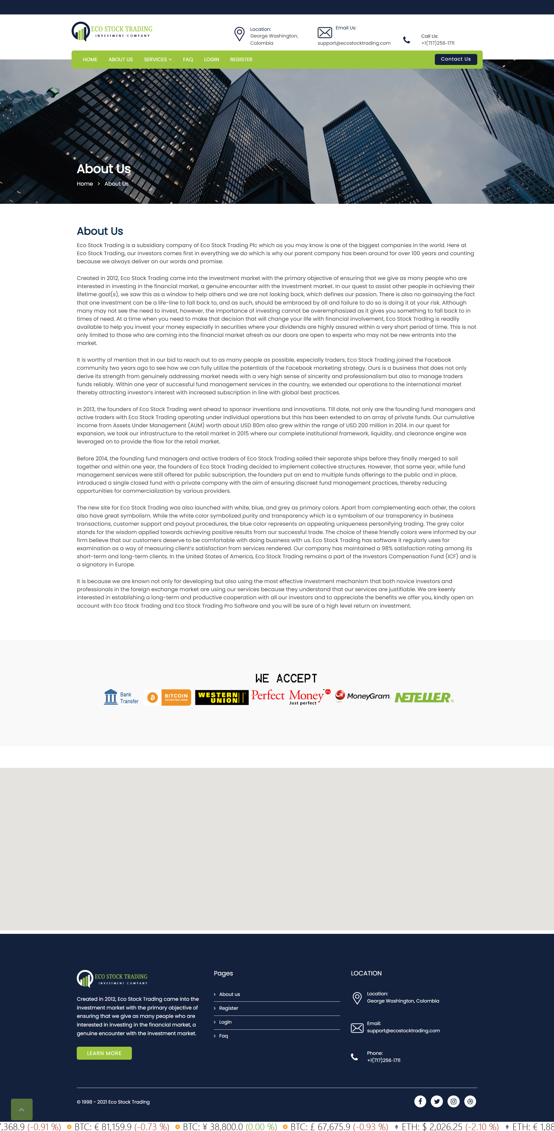 Eco Stock Trading Official Website
