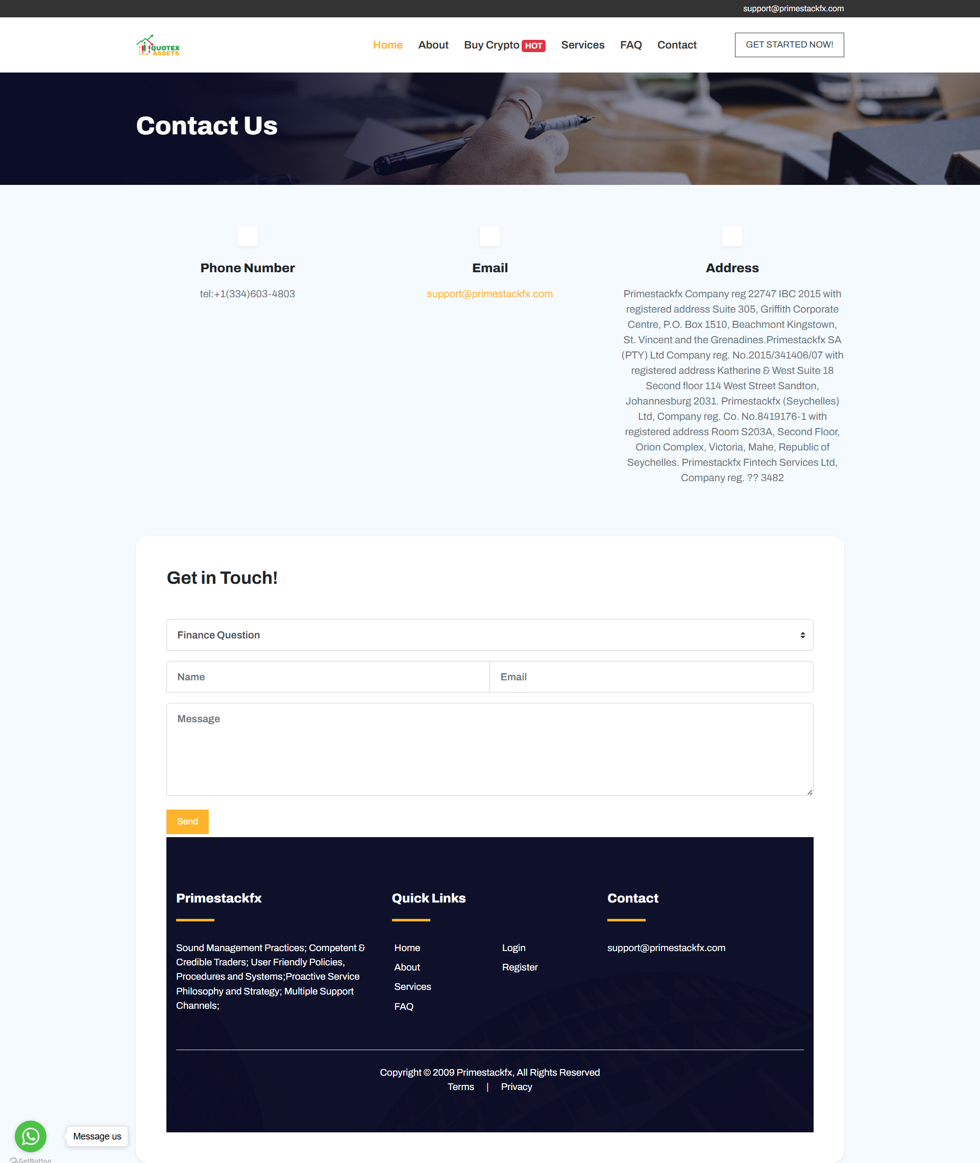 Broker Official Website