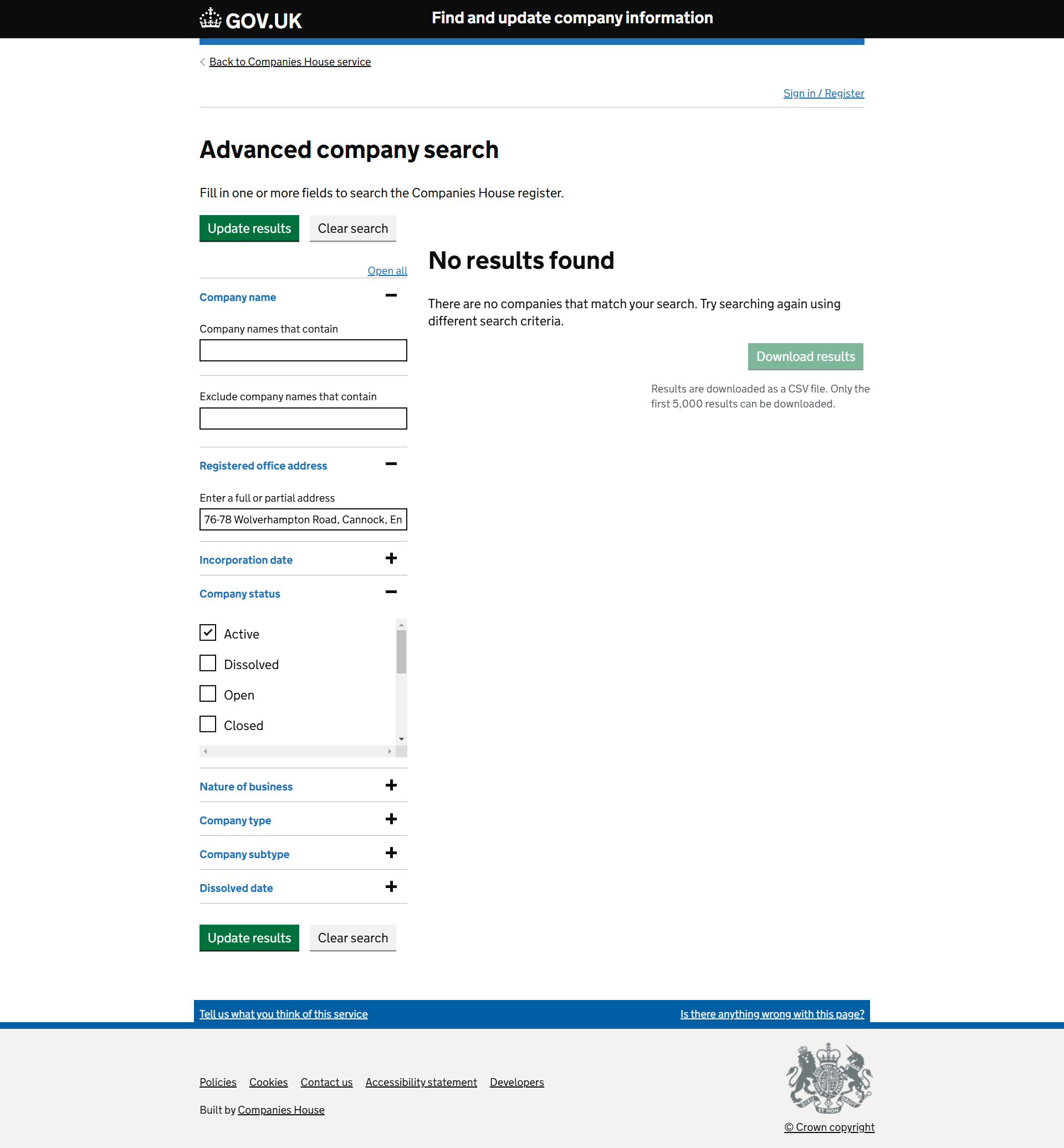 UK Companies House