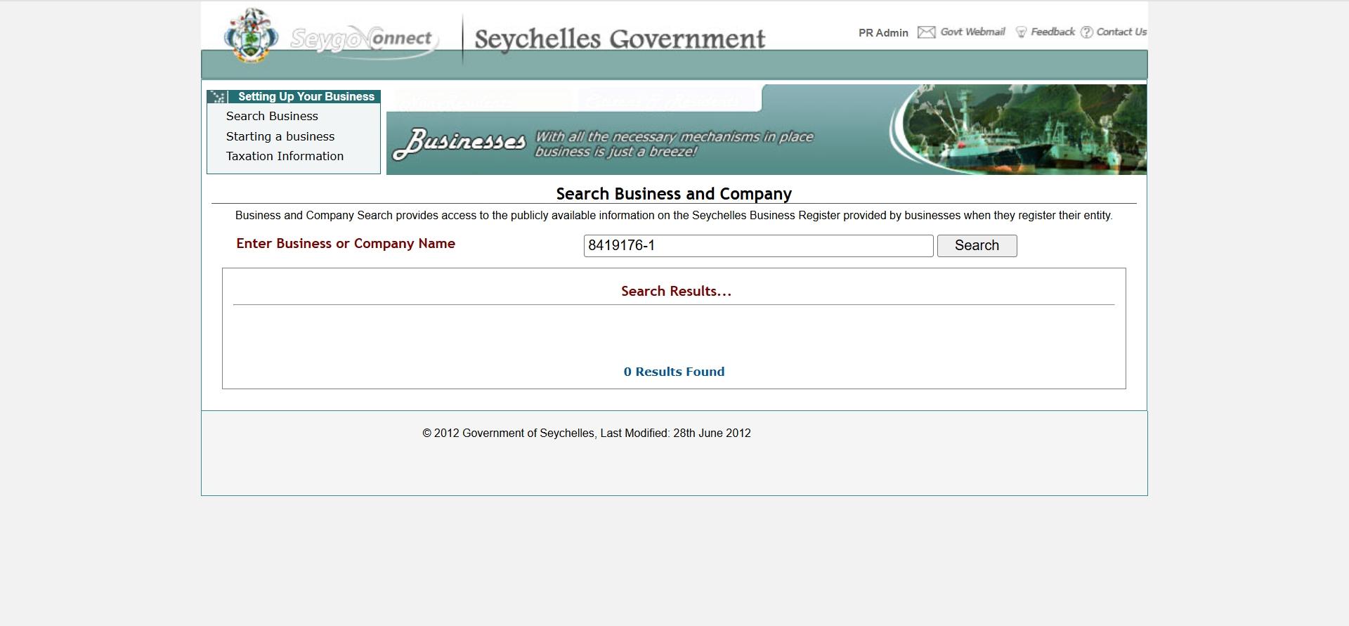 Company Search