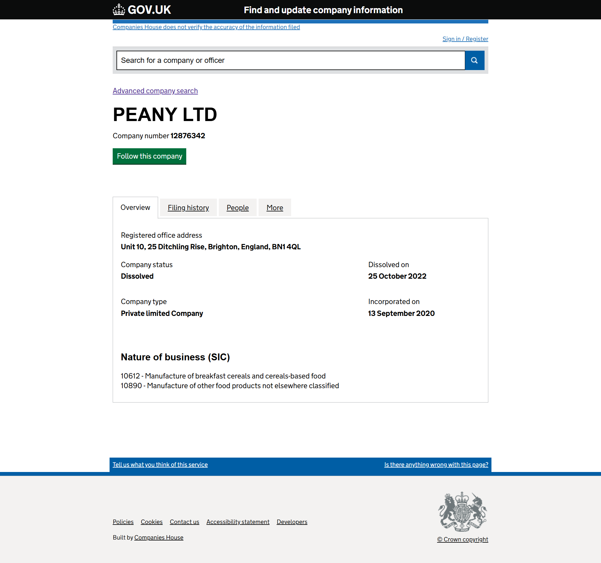 UK Companies House