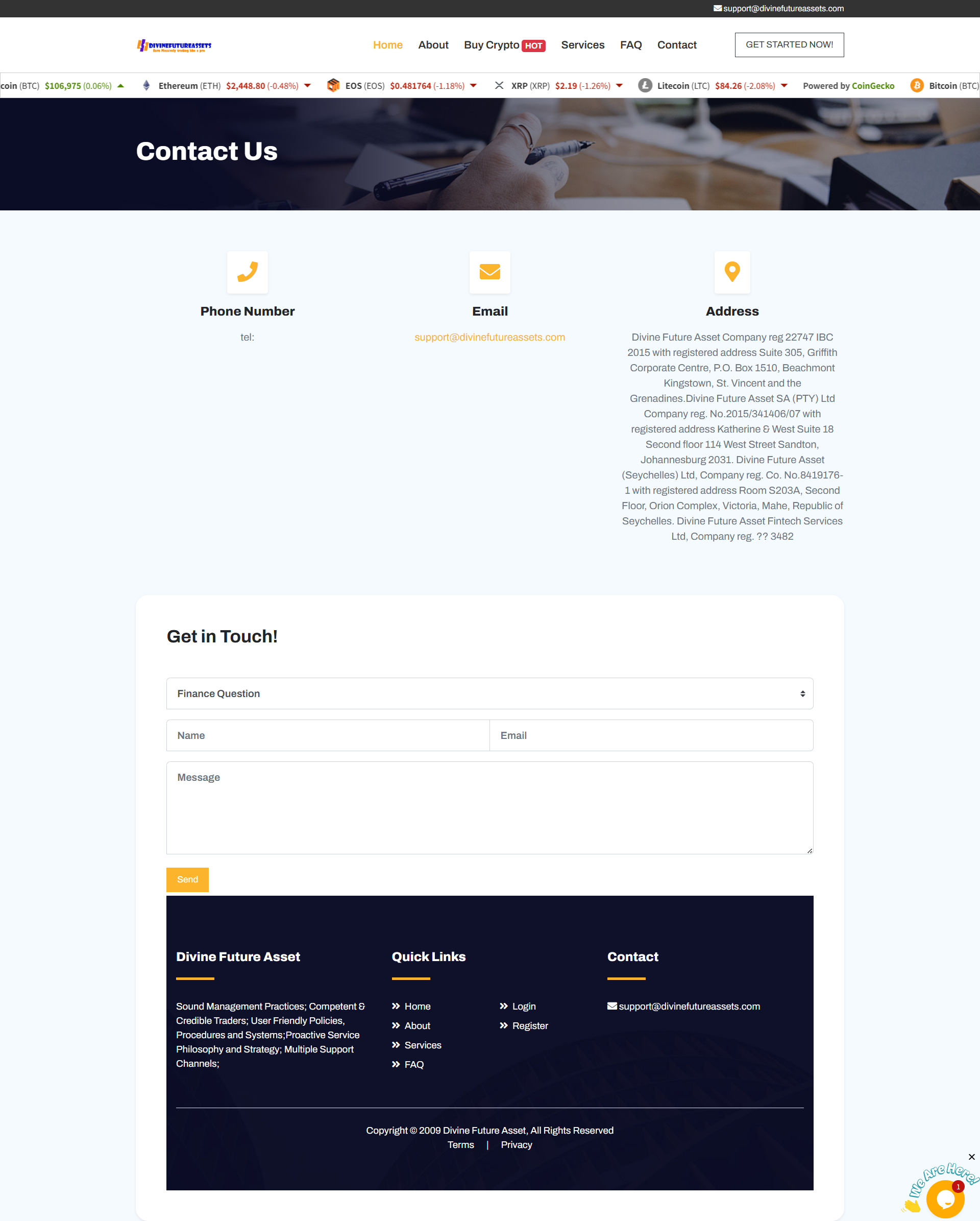 Broker Official Website