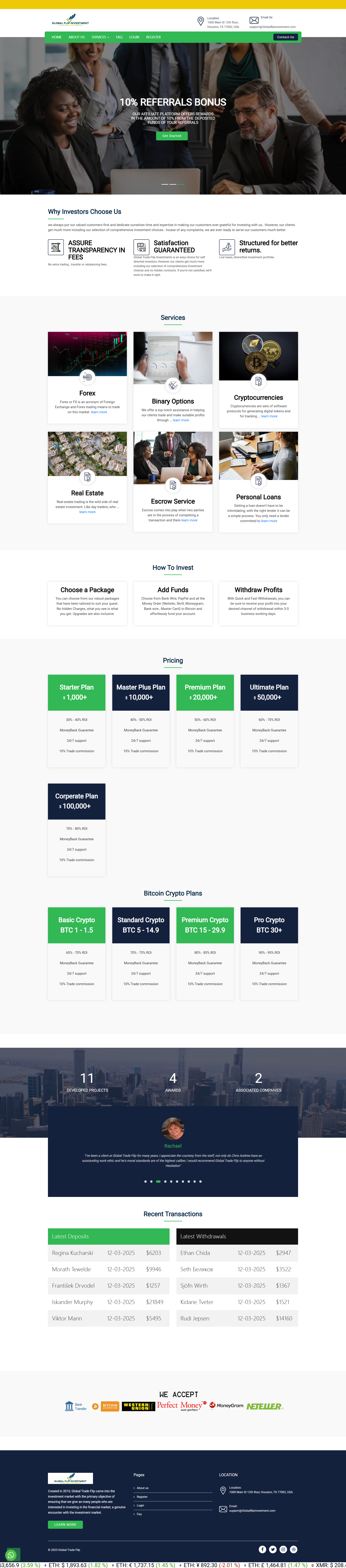 Global Flip Investment Official Website
