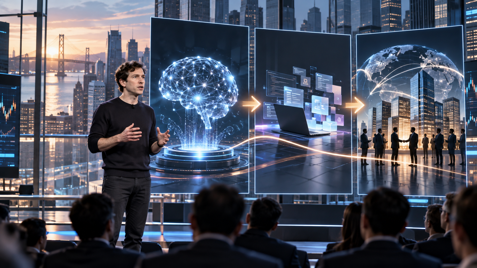 Sam Altman lays out OpenAI’s three-part business plan