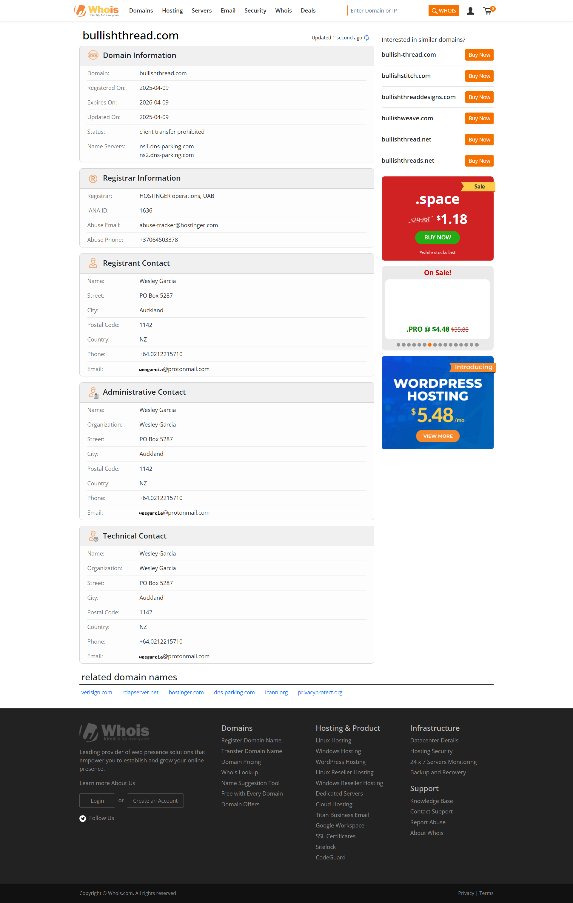 Whois