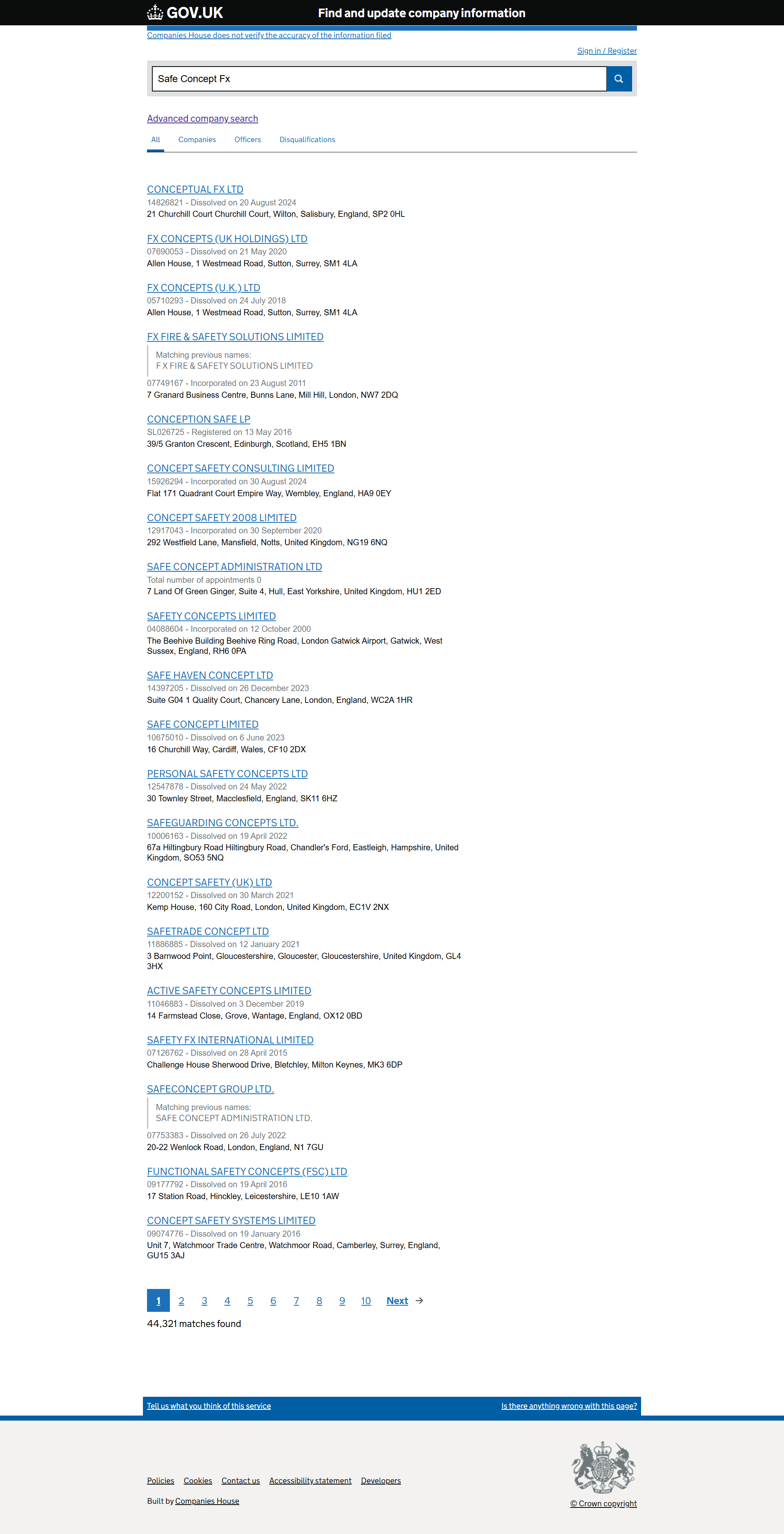 UK Companies House