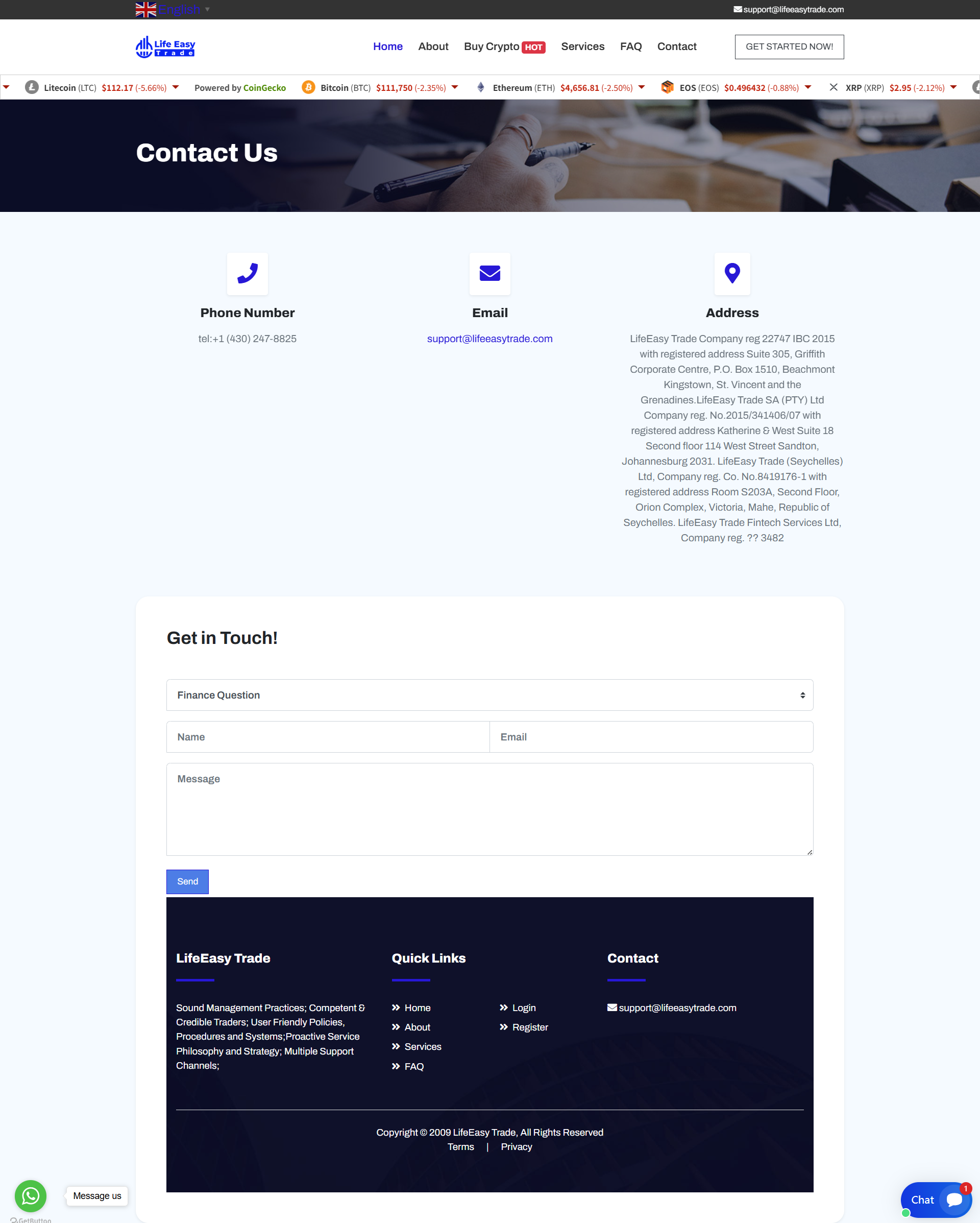 Broker Official Website