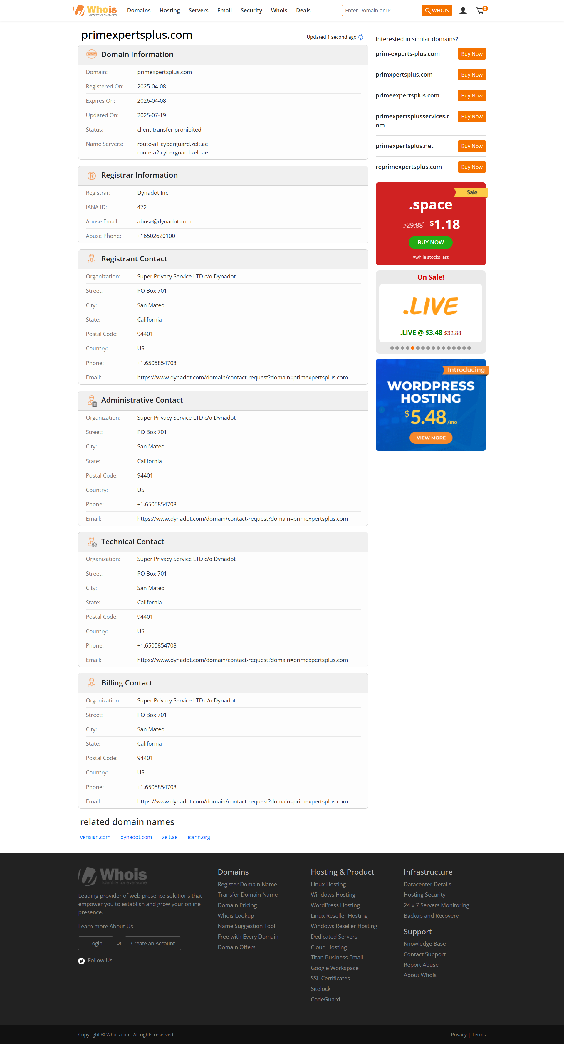 Whois