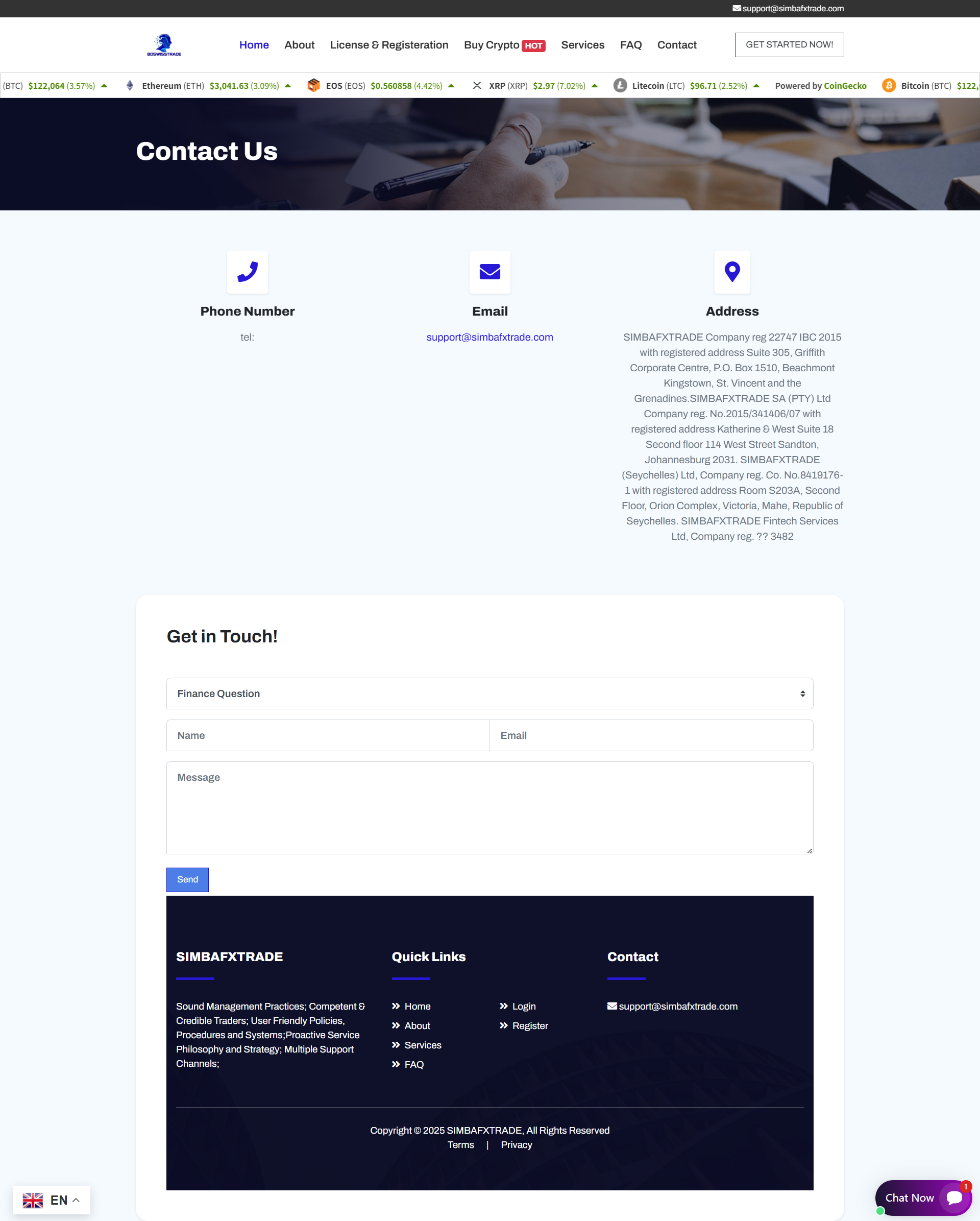 Broker Official Website