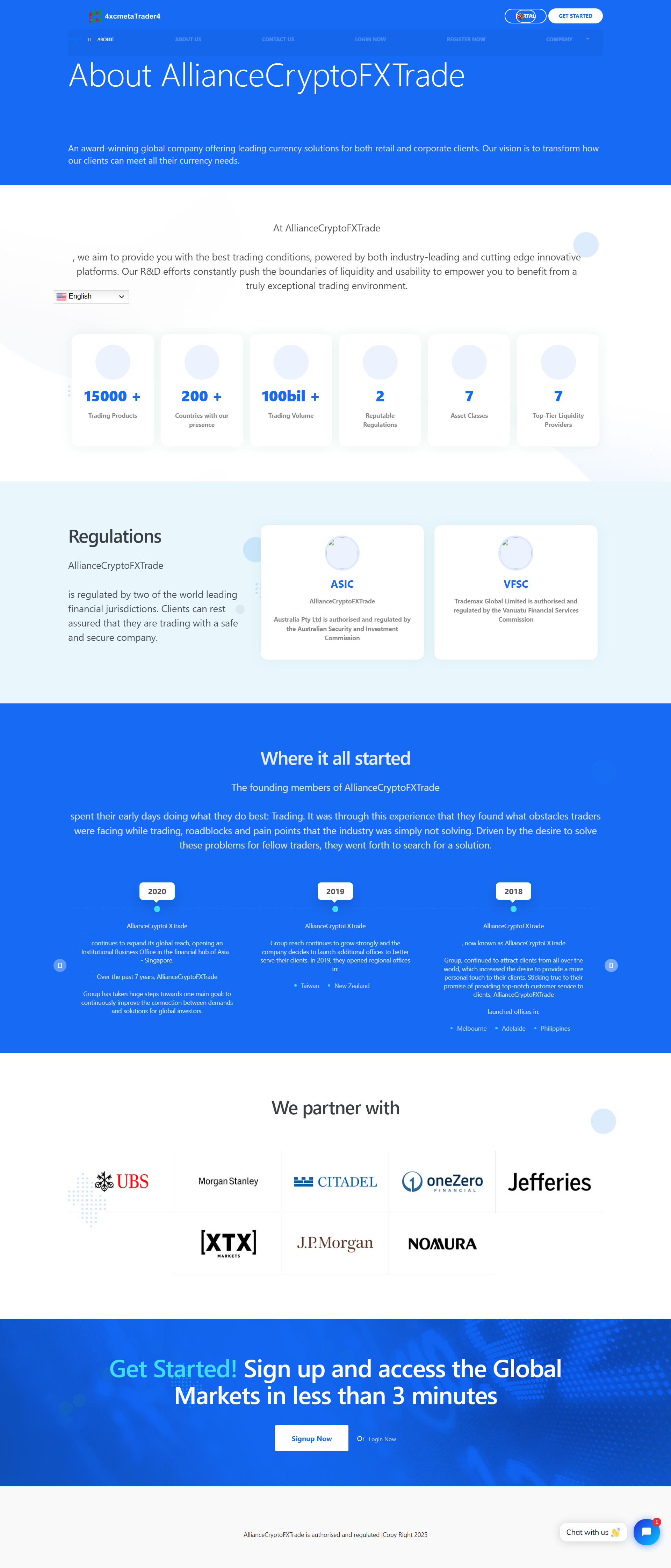 AllianceCryptoFXTrade Official Website