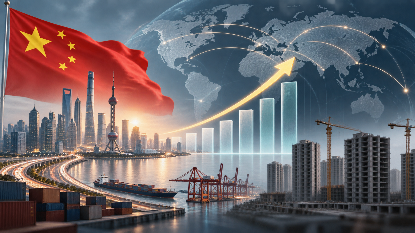 KDNK China suku ketiga tumbuh 4.5%, pelaburan hartanah lemah