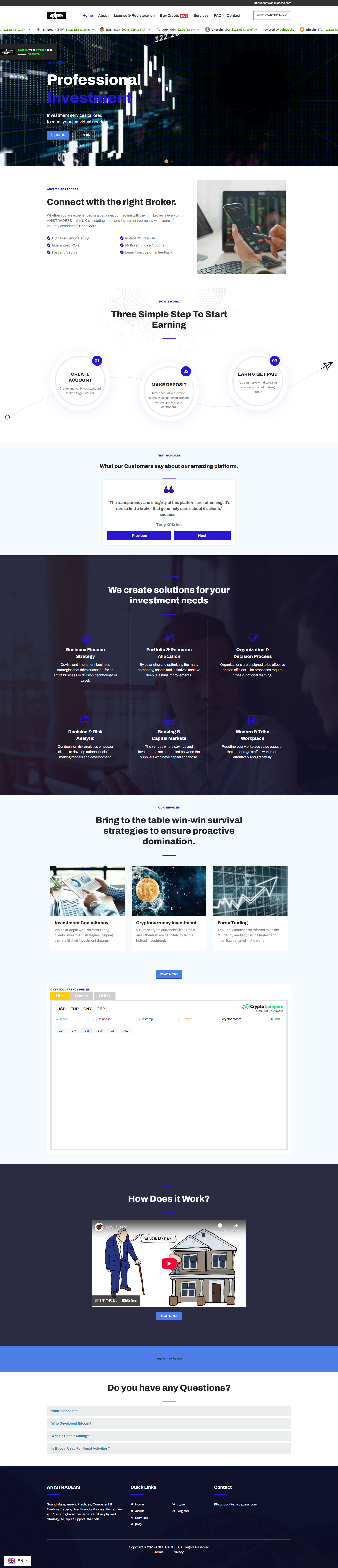 Broker Official Website