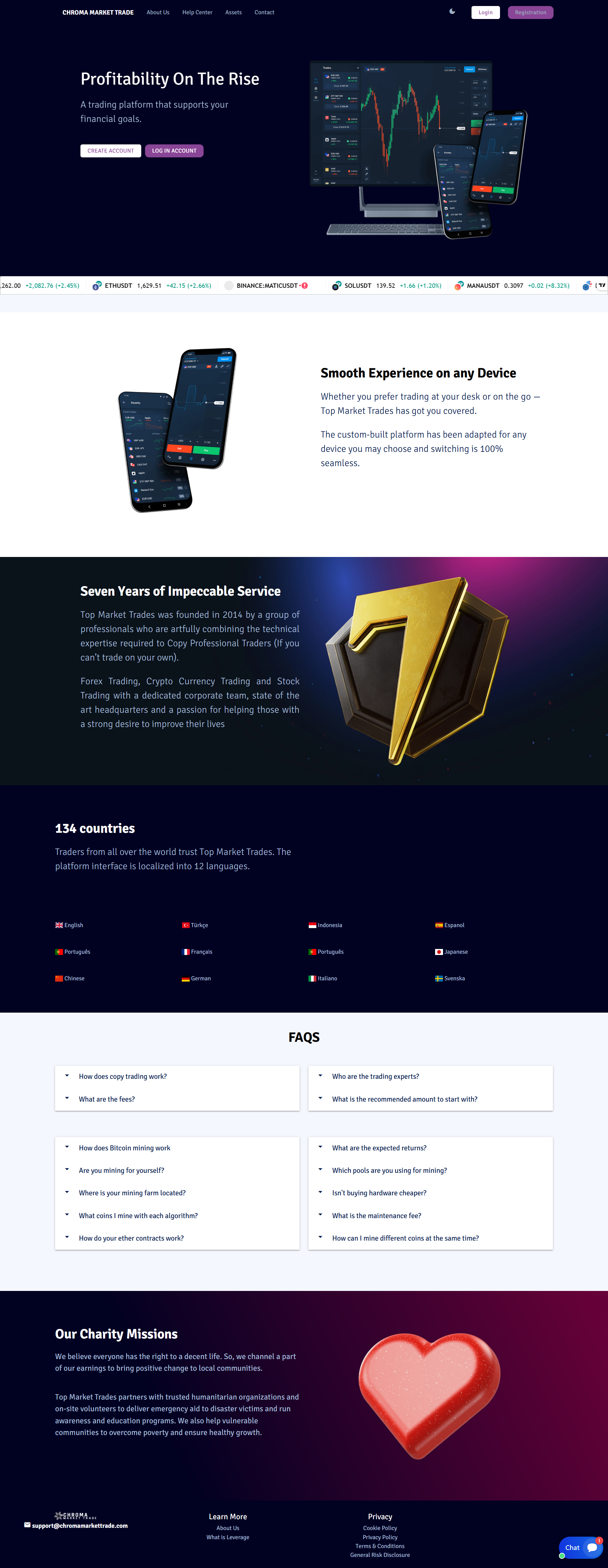 Broker Official Website
