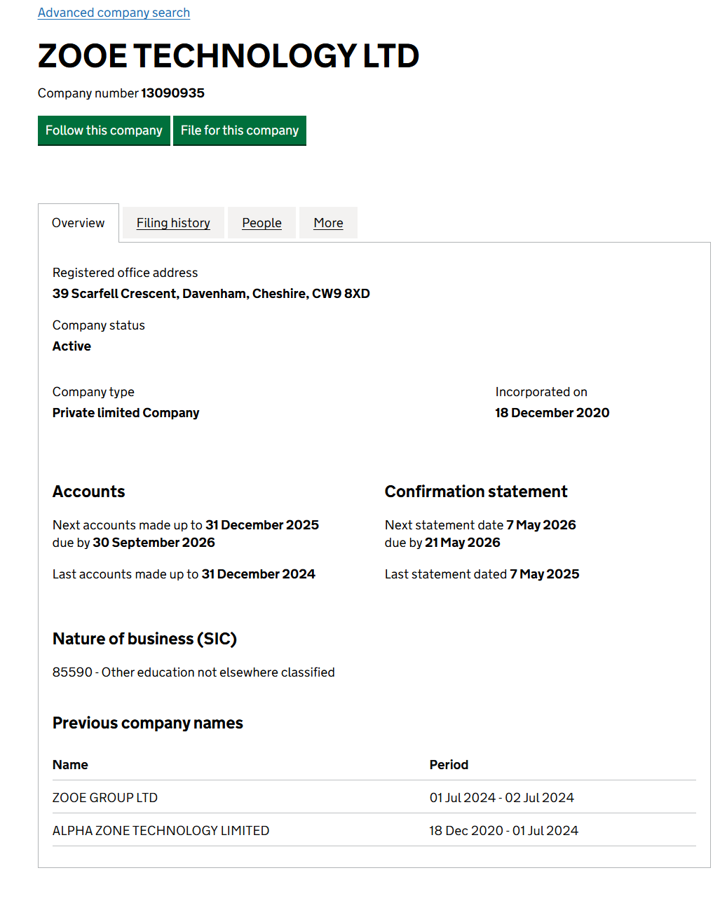 Companies House