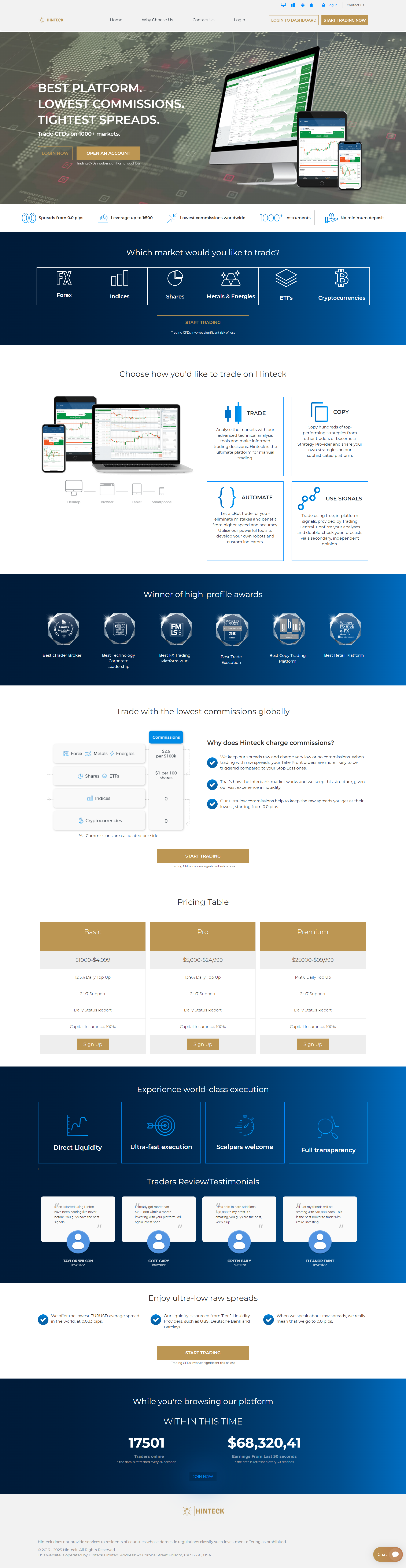 Hinteck Official Website