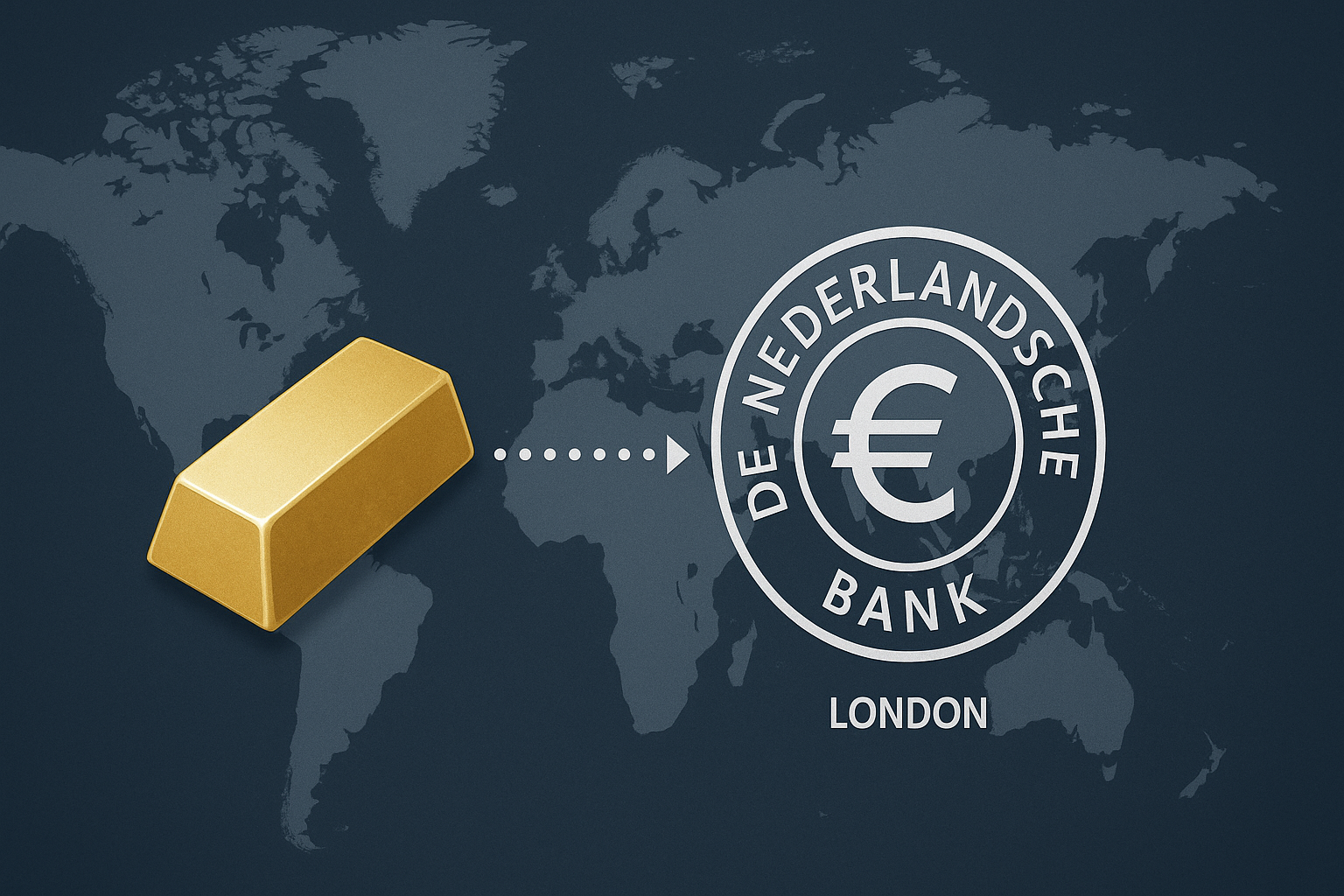 Bank Pusat Belanda Alihkan 86 Tan Emas ke London Susulan Ketegangan Politik Global