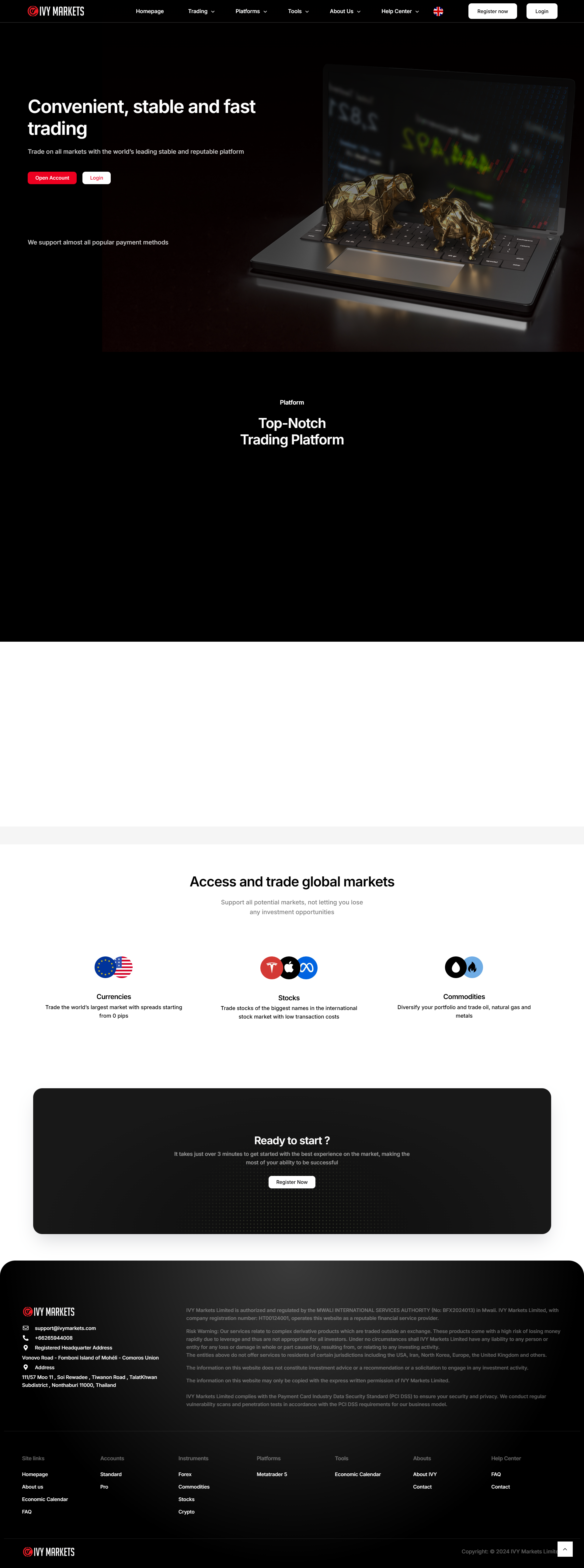 ivy-markets official website