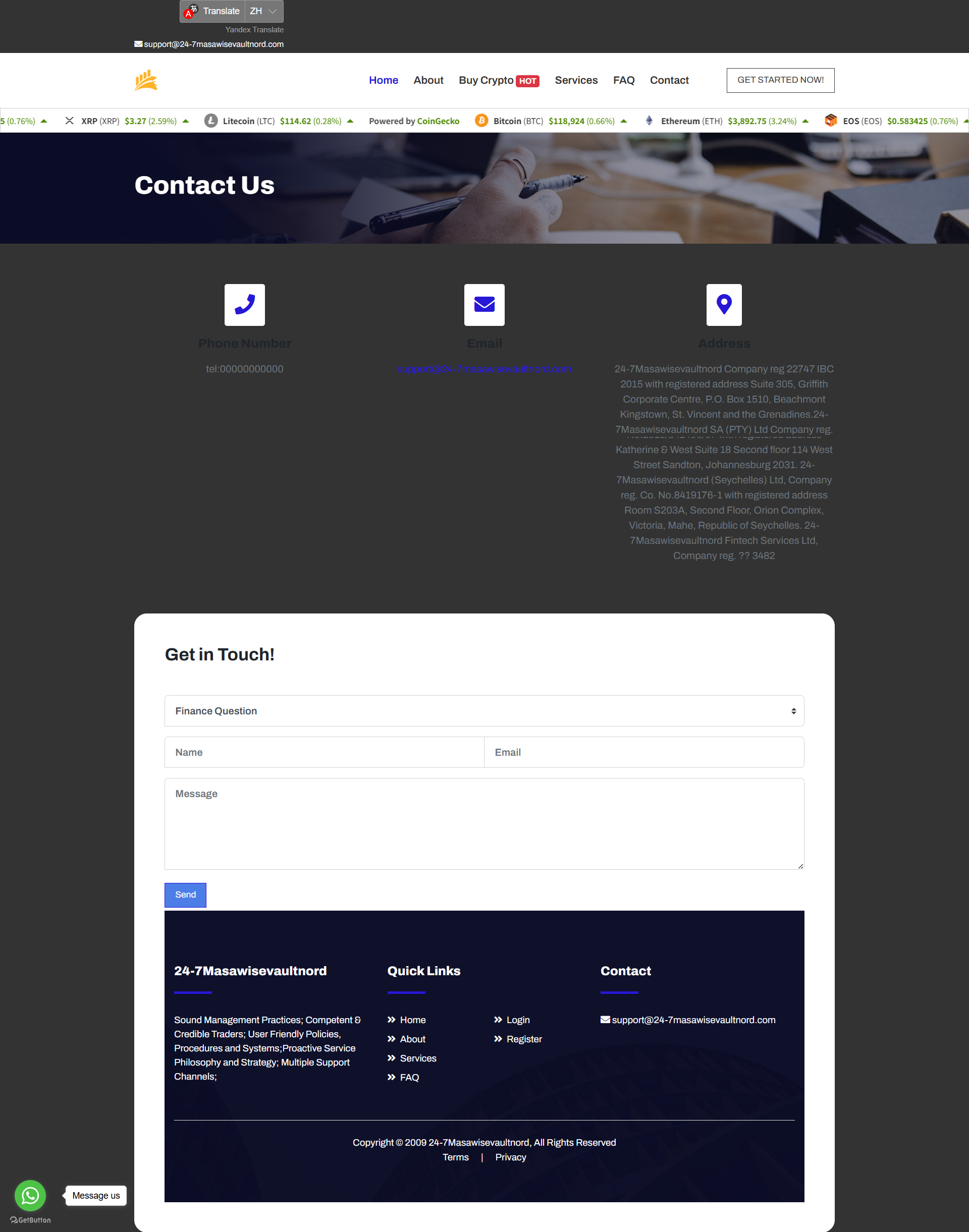 Broker Official Website