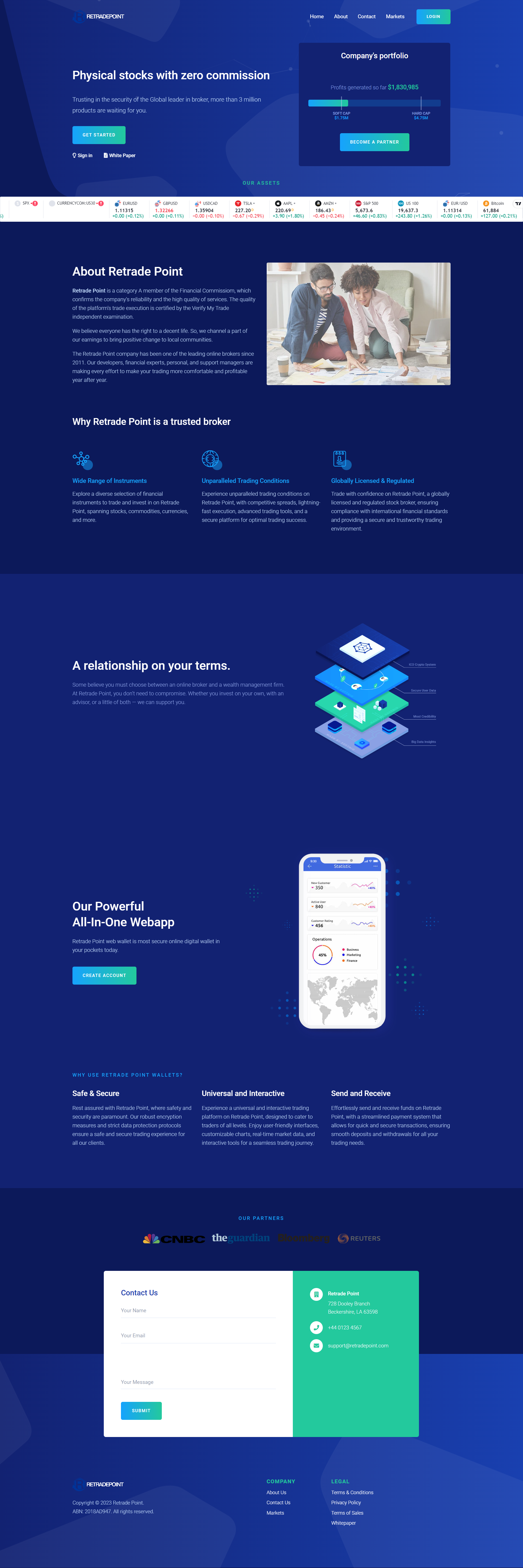 Retrade Point Official Website