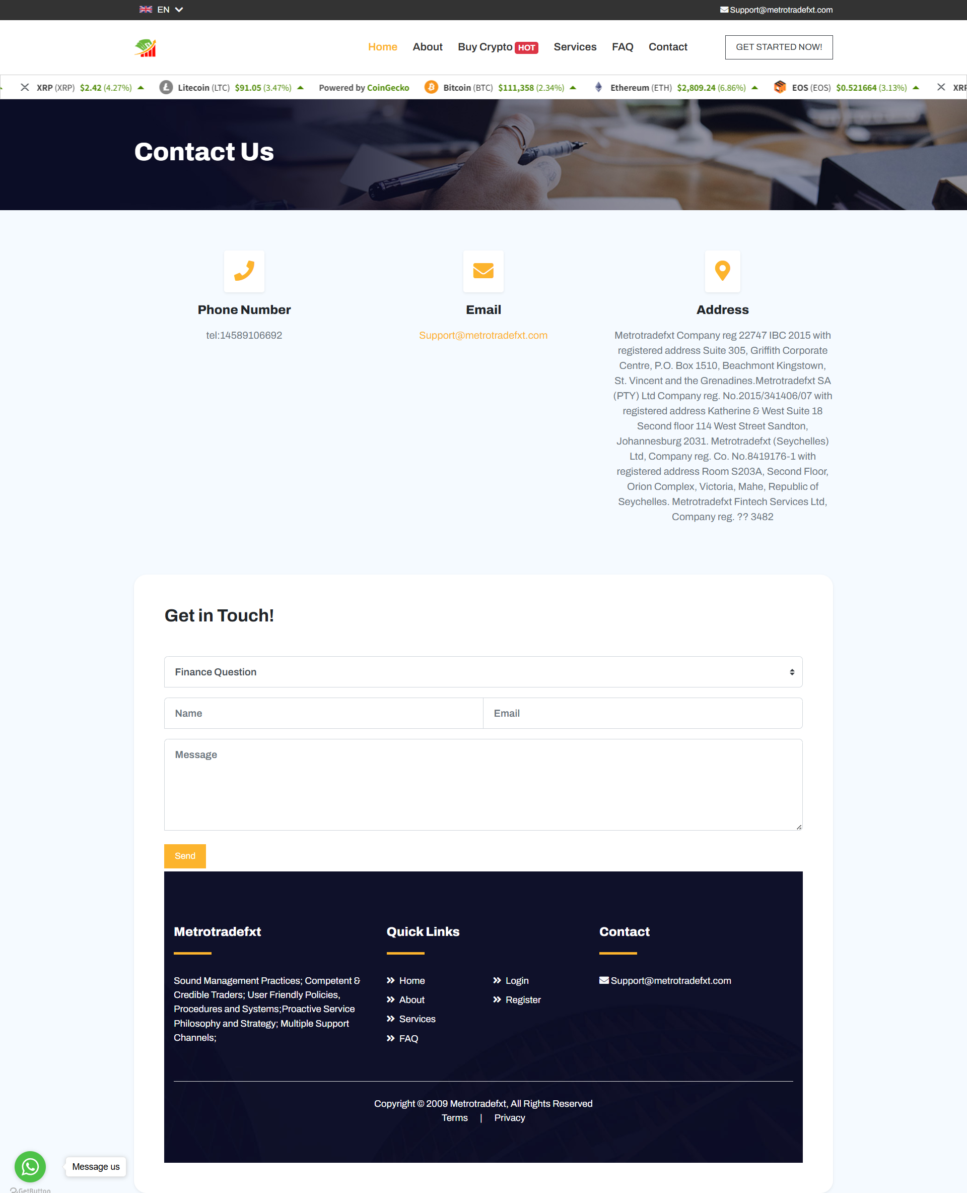 Broker Official Website