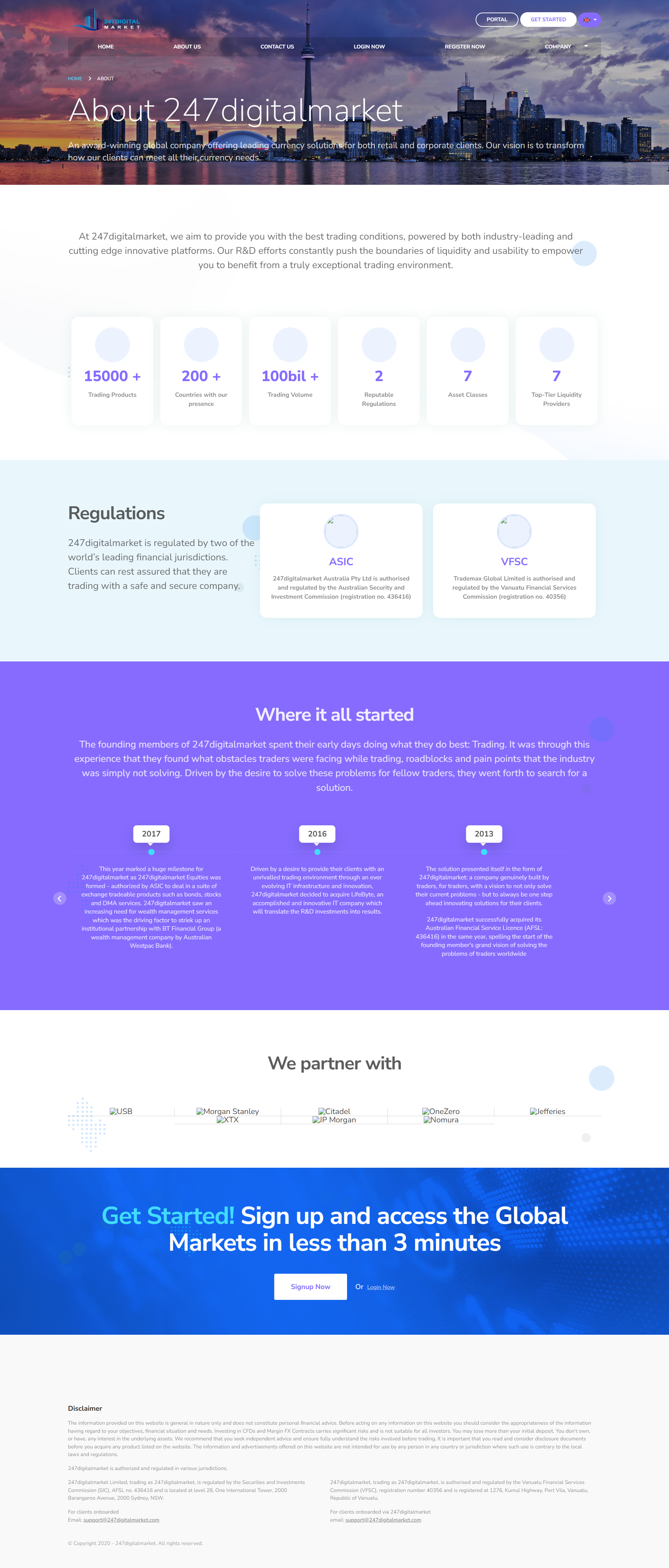 Broker Official Website