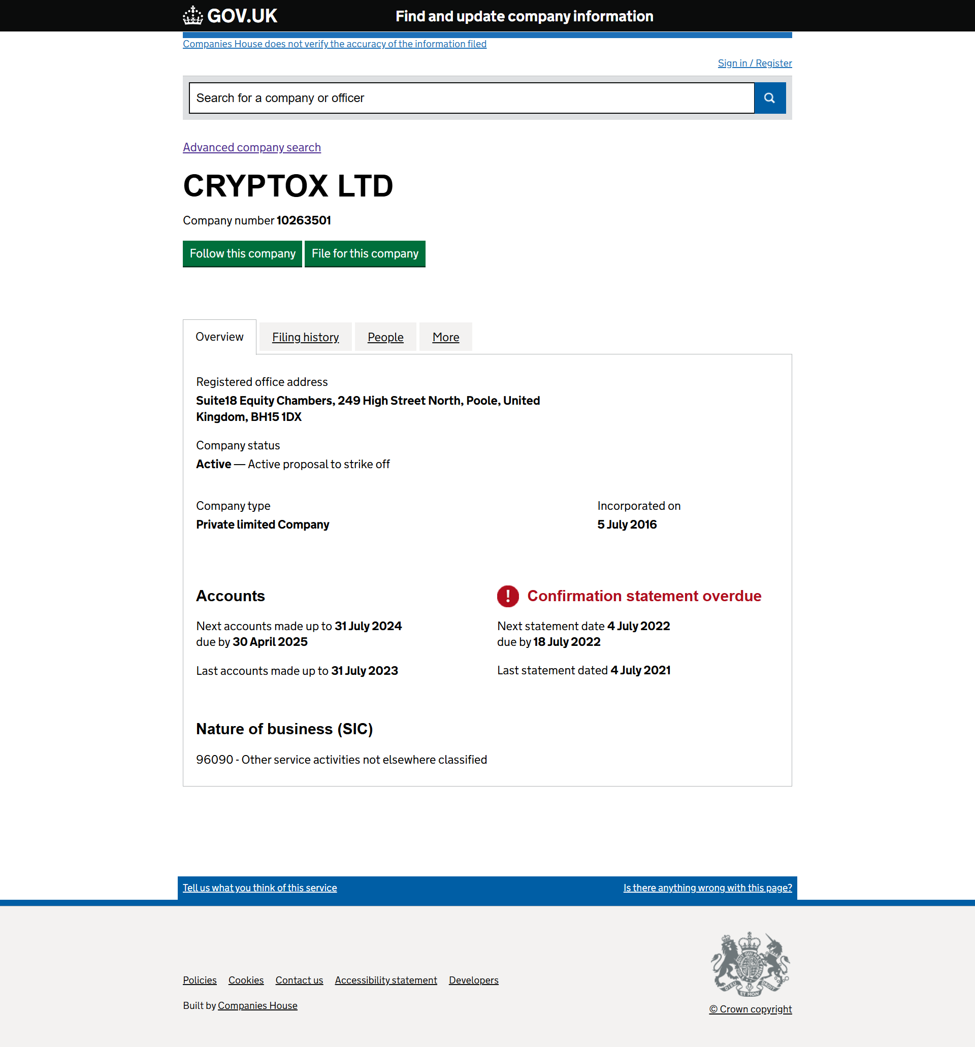 UK Companies House