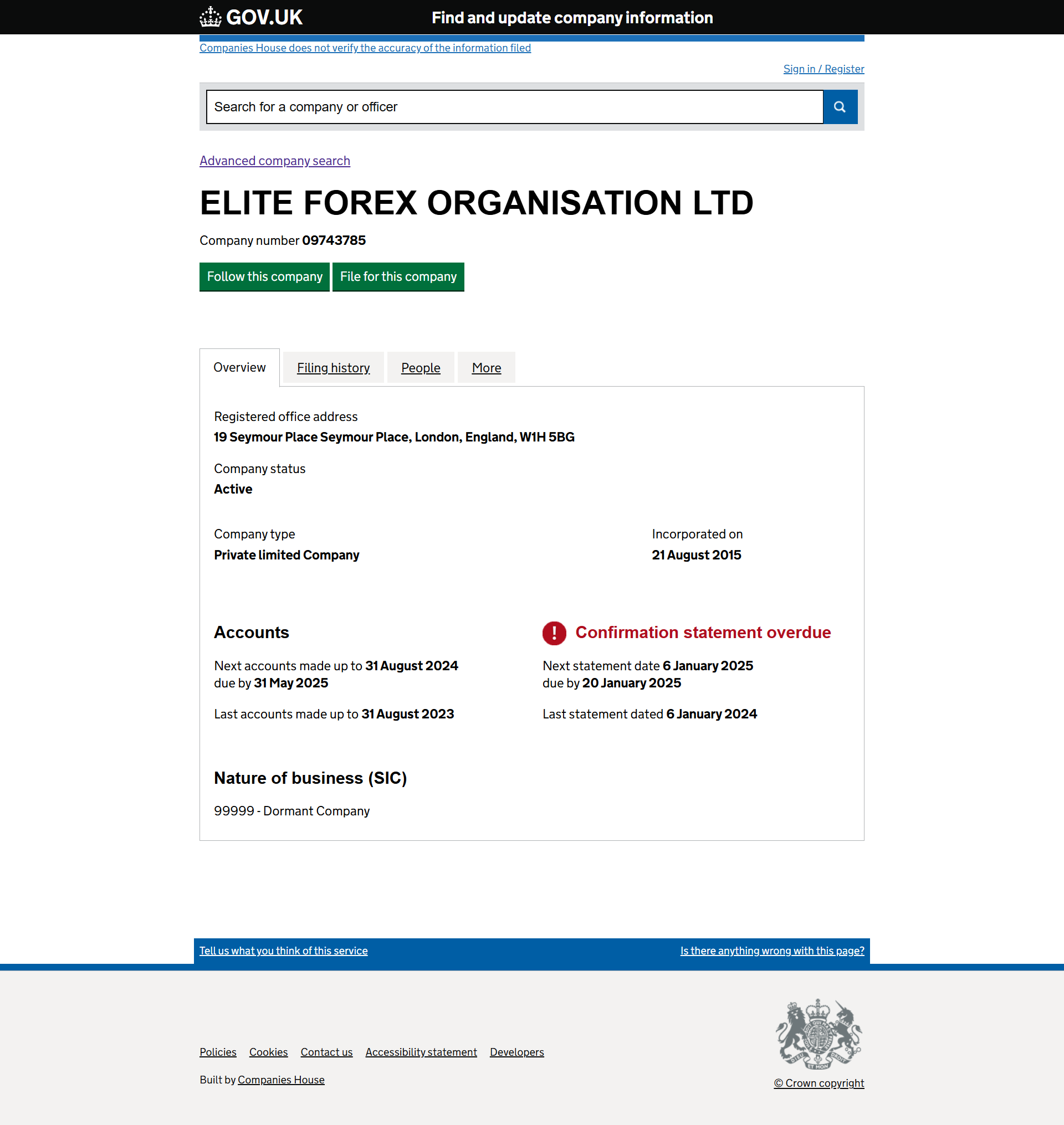 UK Companies House