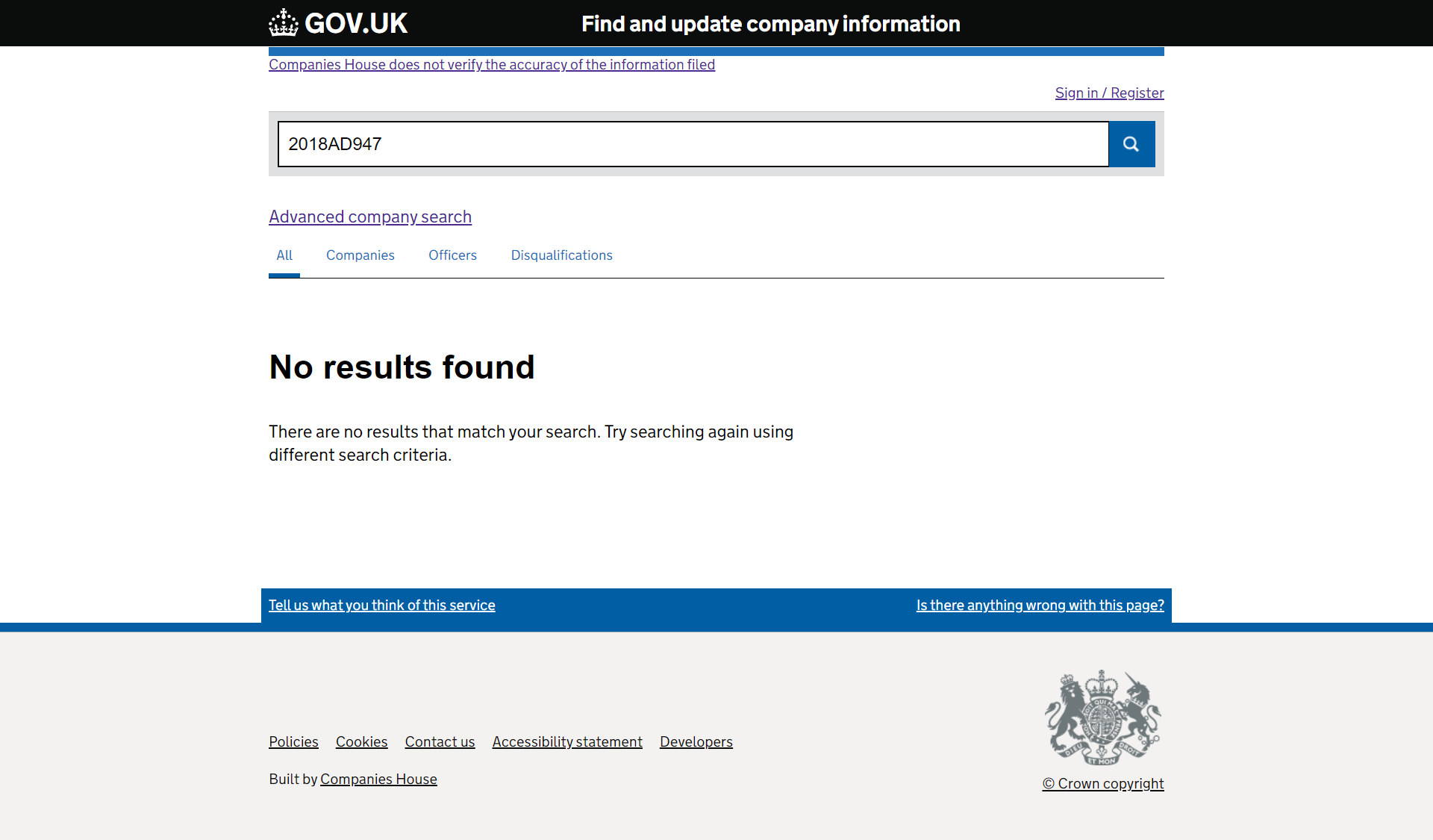 UK Companies House
