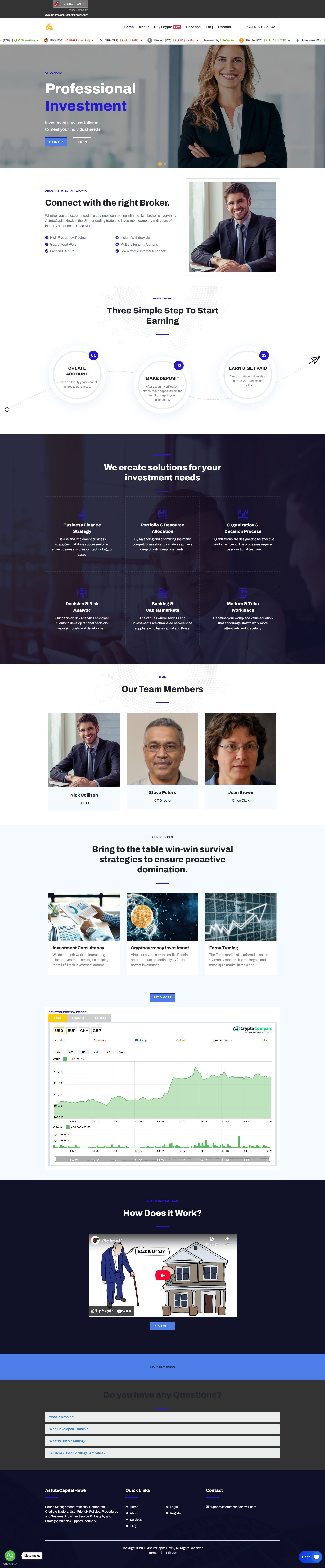 Broker Official Website