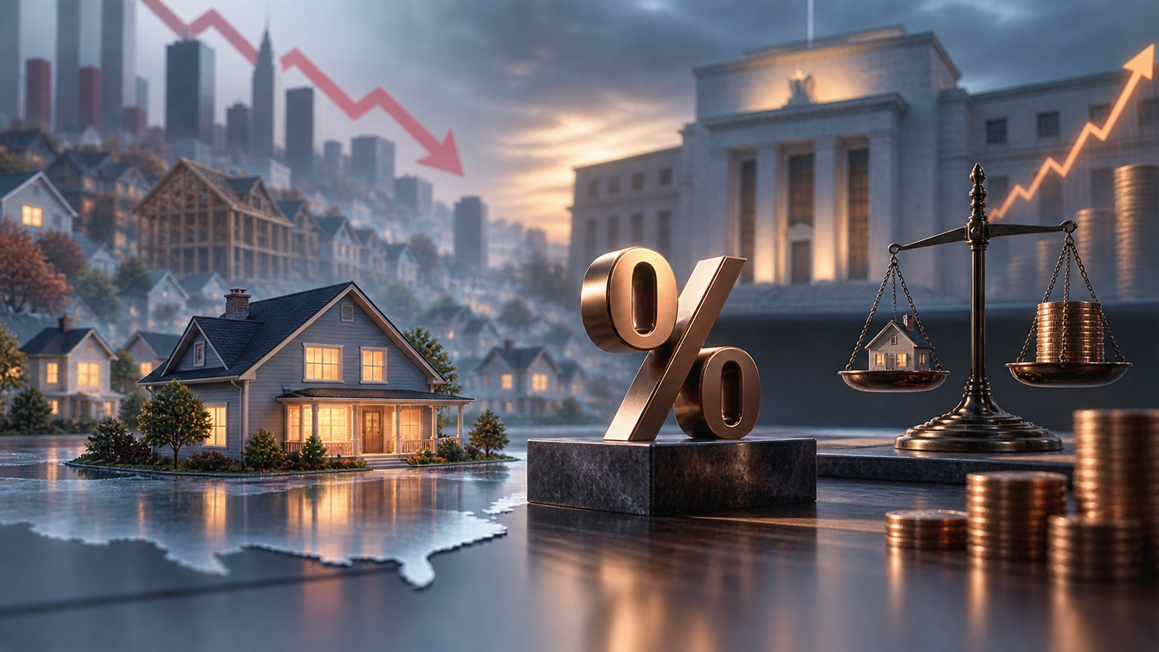 Data perumahan AS merosot, Fed berdepan dilema kadar