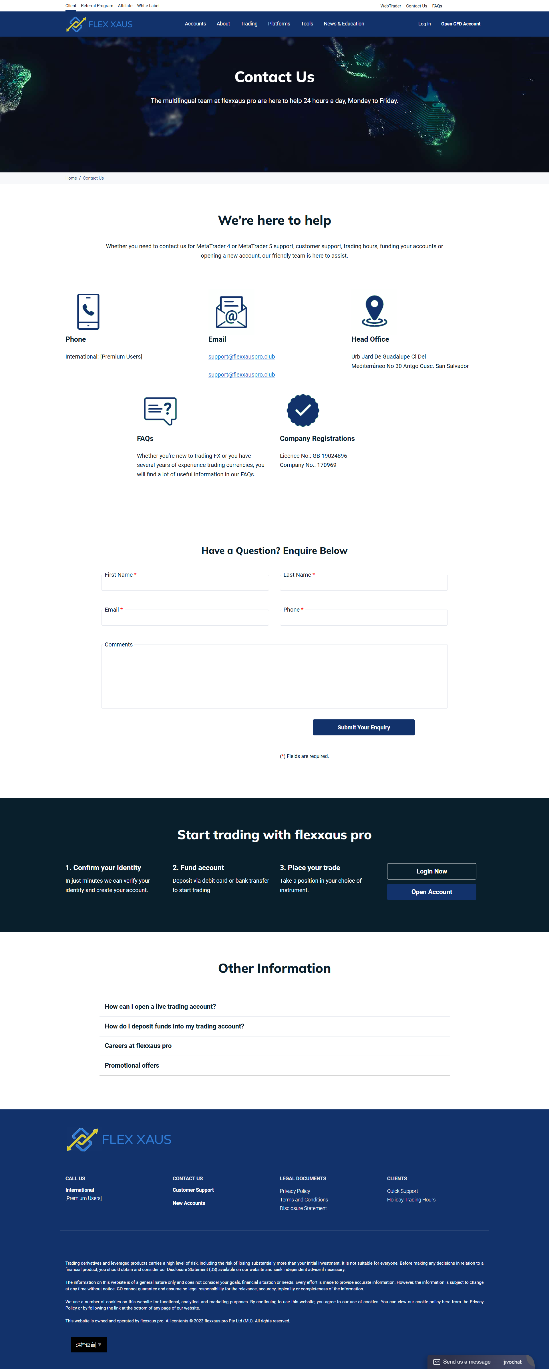 flexxaus pro Official Website