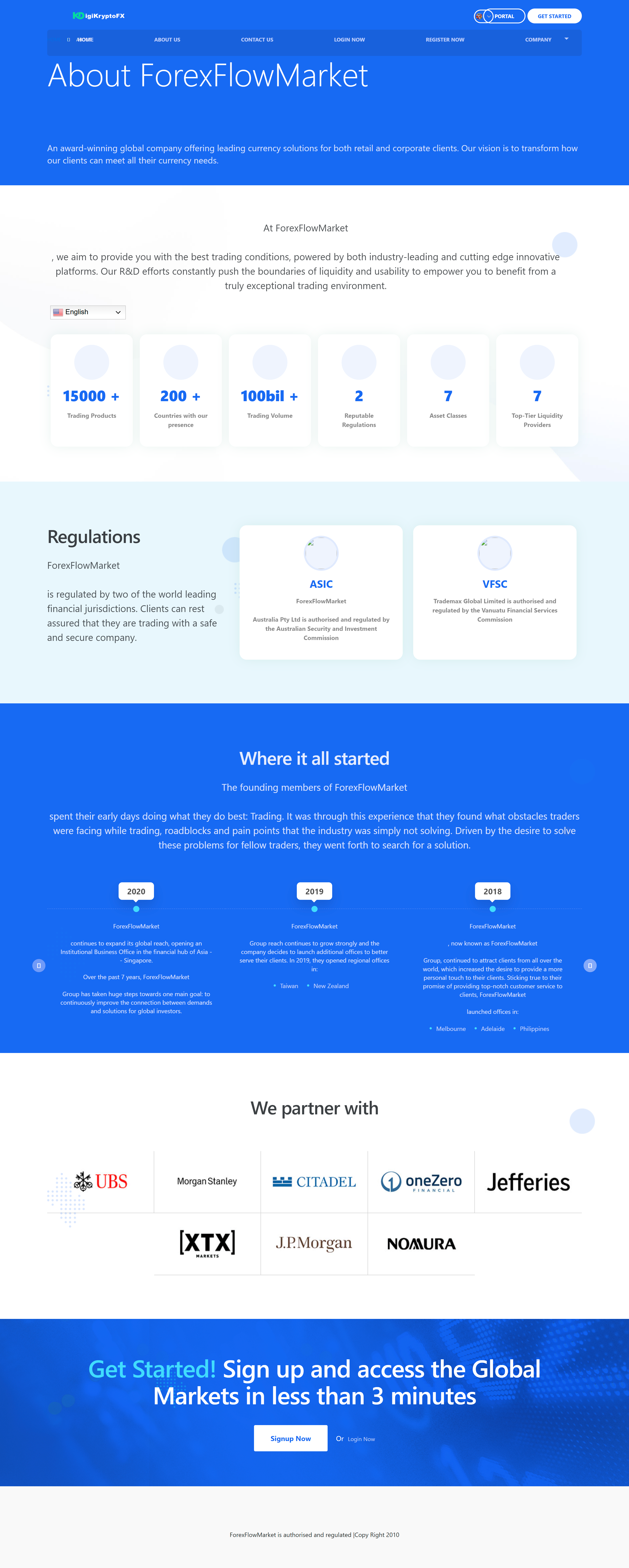 ForexFlowMarket office website