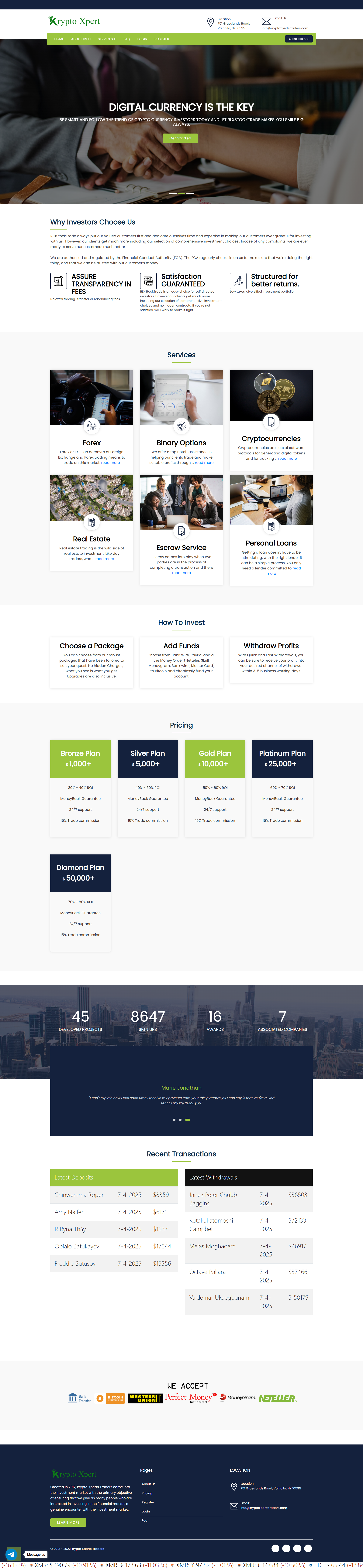 Broker Official Website