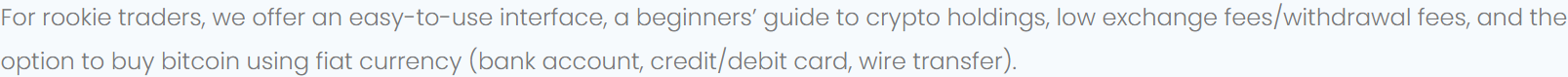 Deposit and Withdrawal Methods