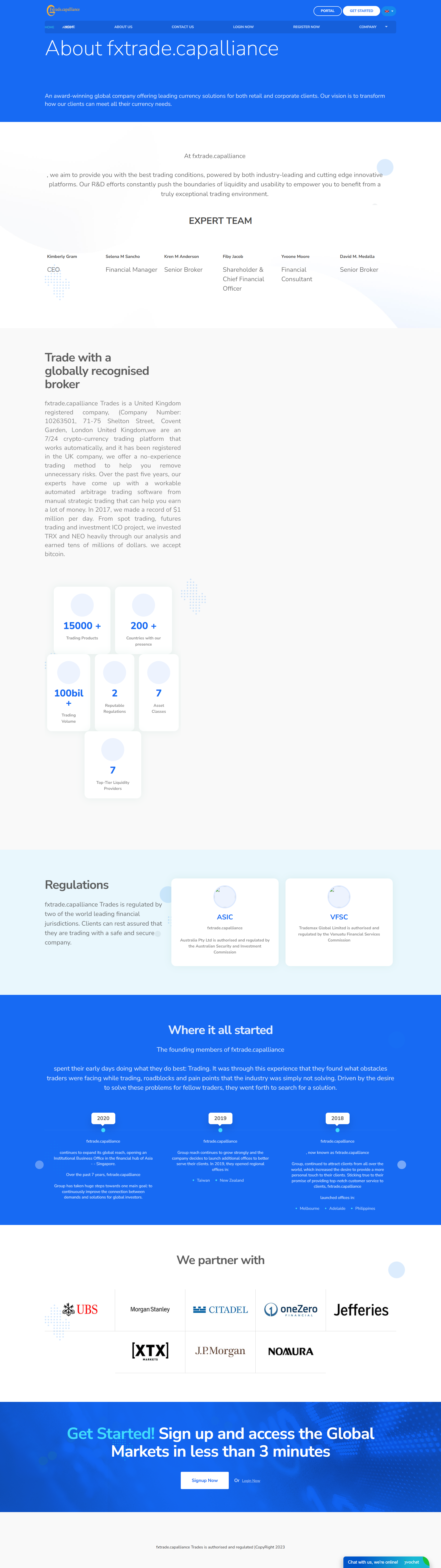 fxtrade.capalliance Official Website