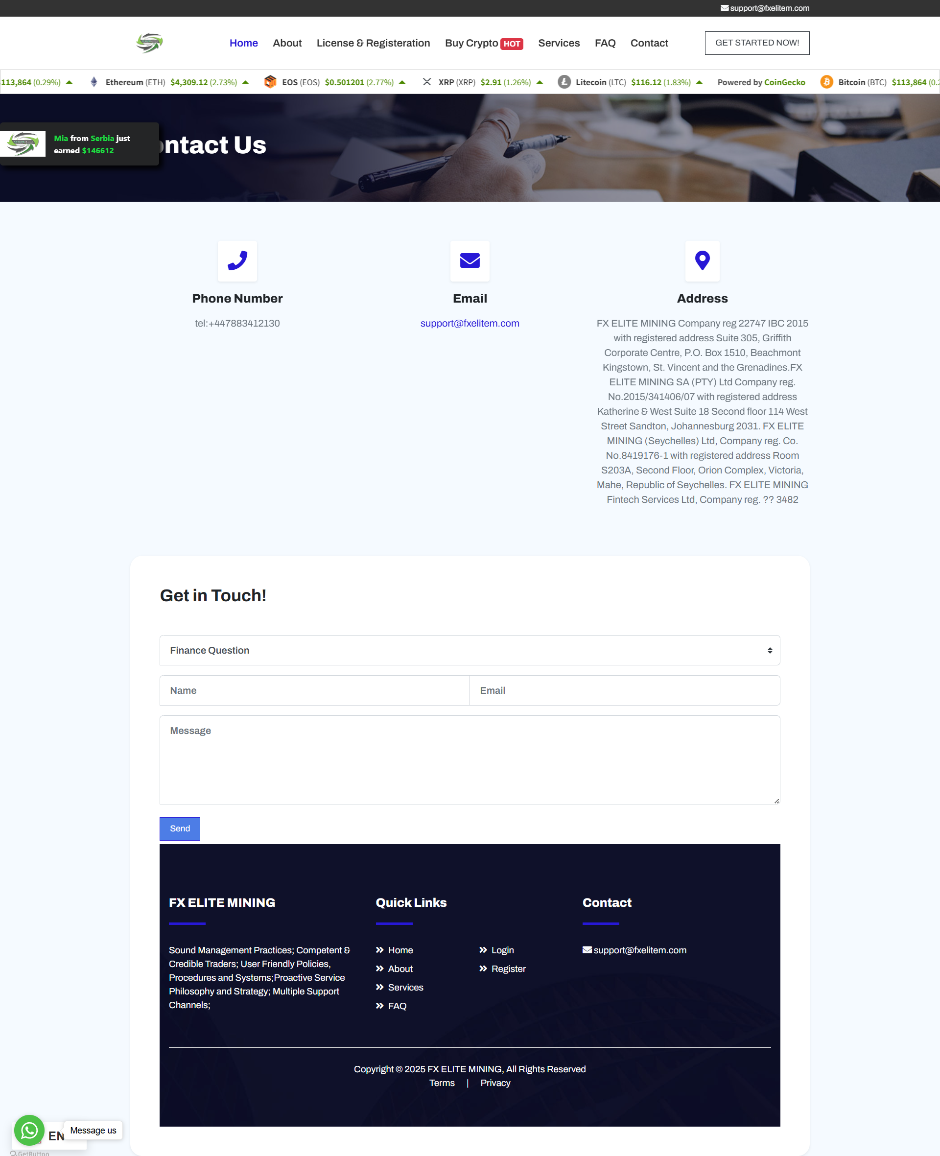 Broker Official Website
