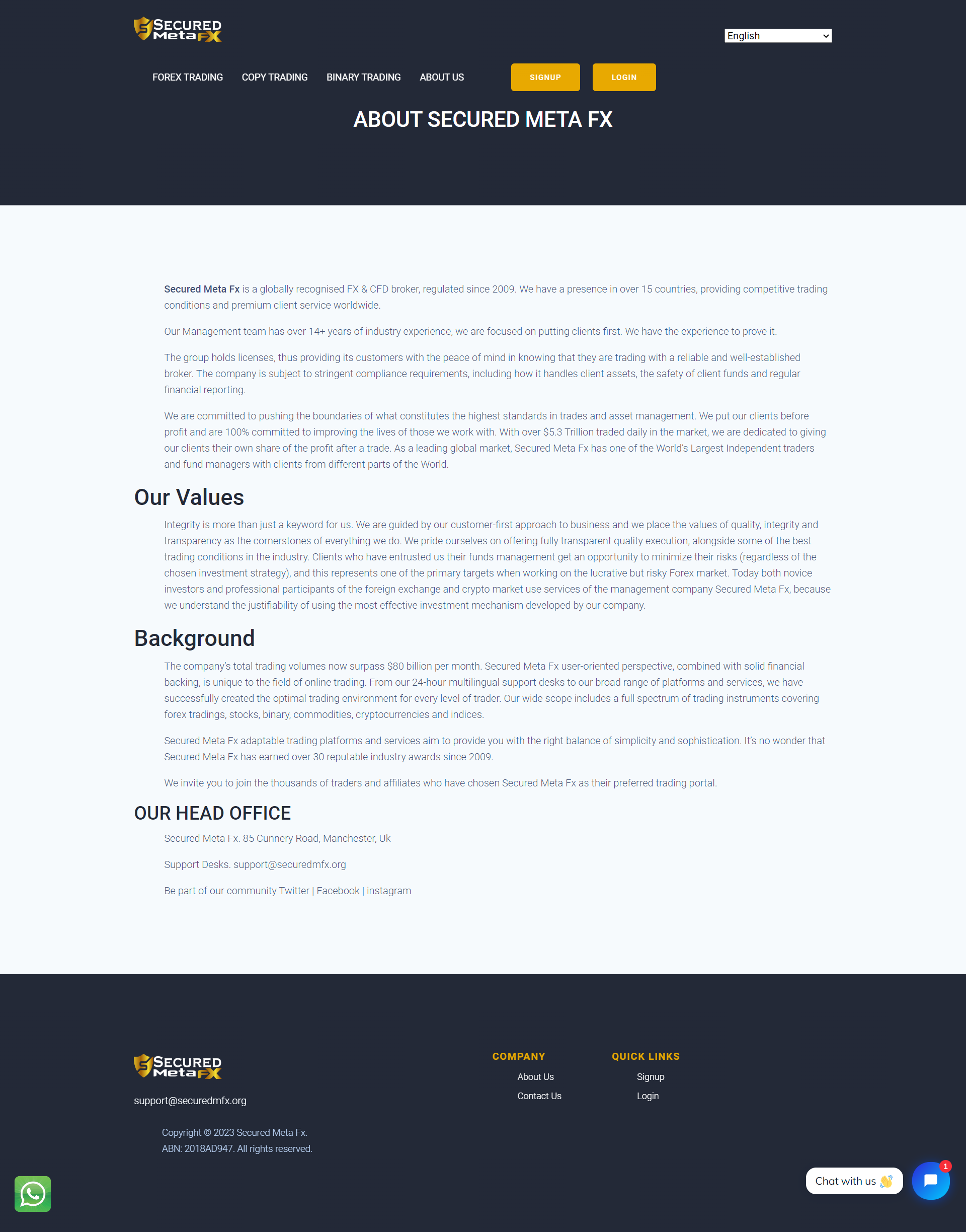 Secured Meta Fx Official Website
