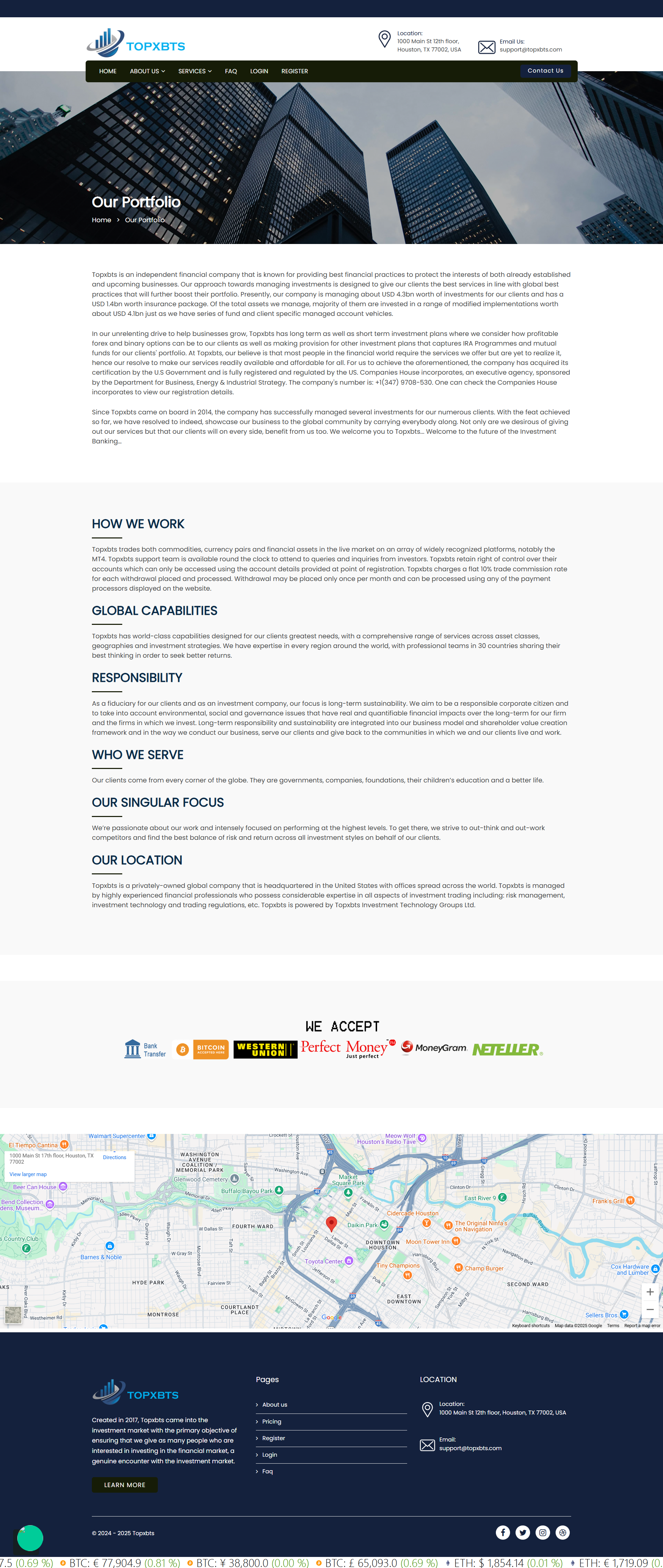 Broker Official Website