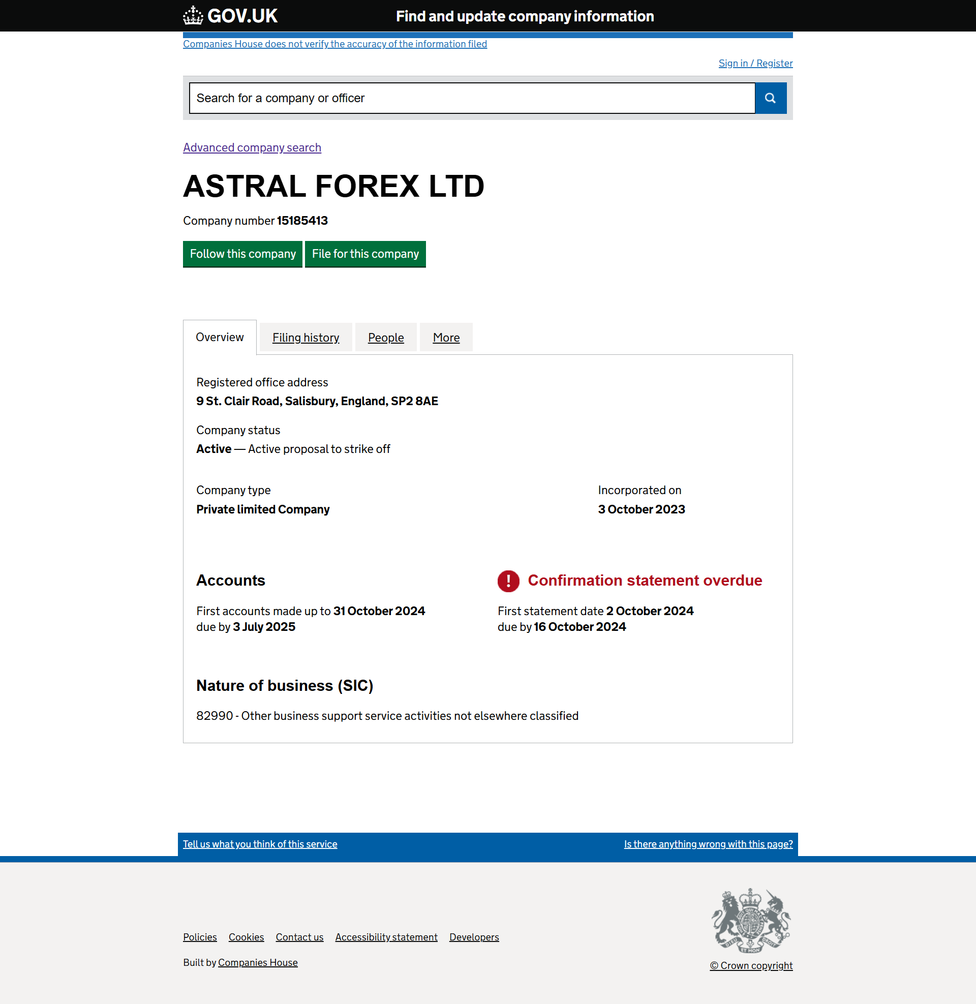 UK Companies House
