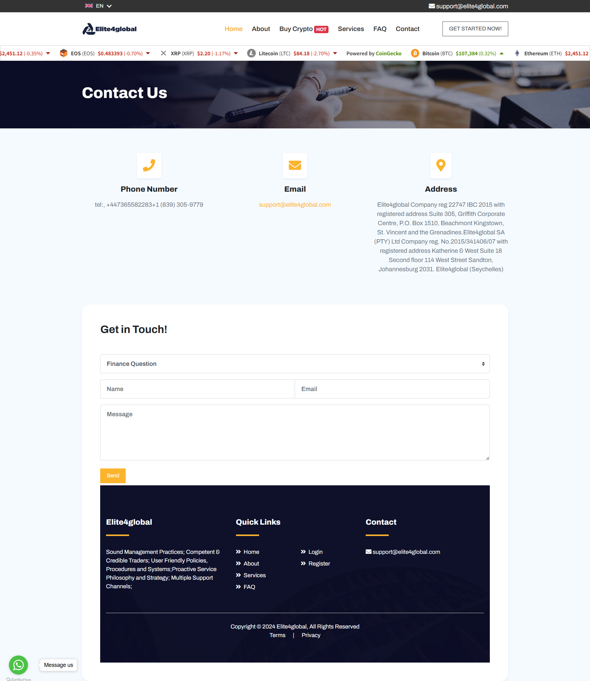 Broker Official Website
