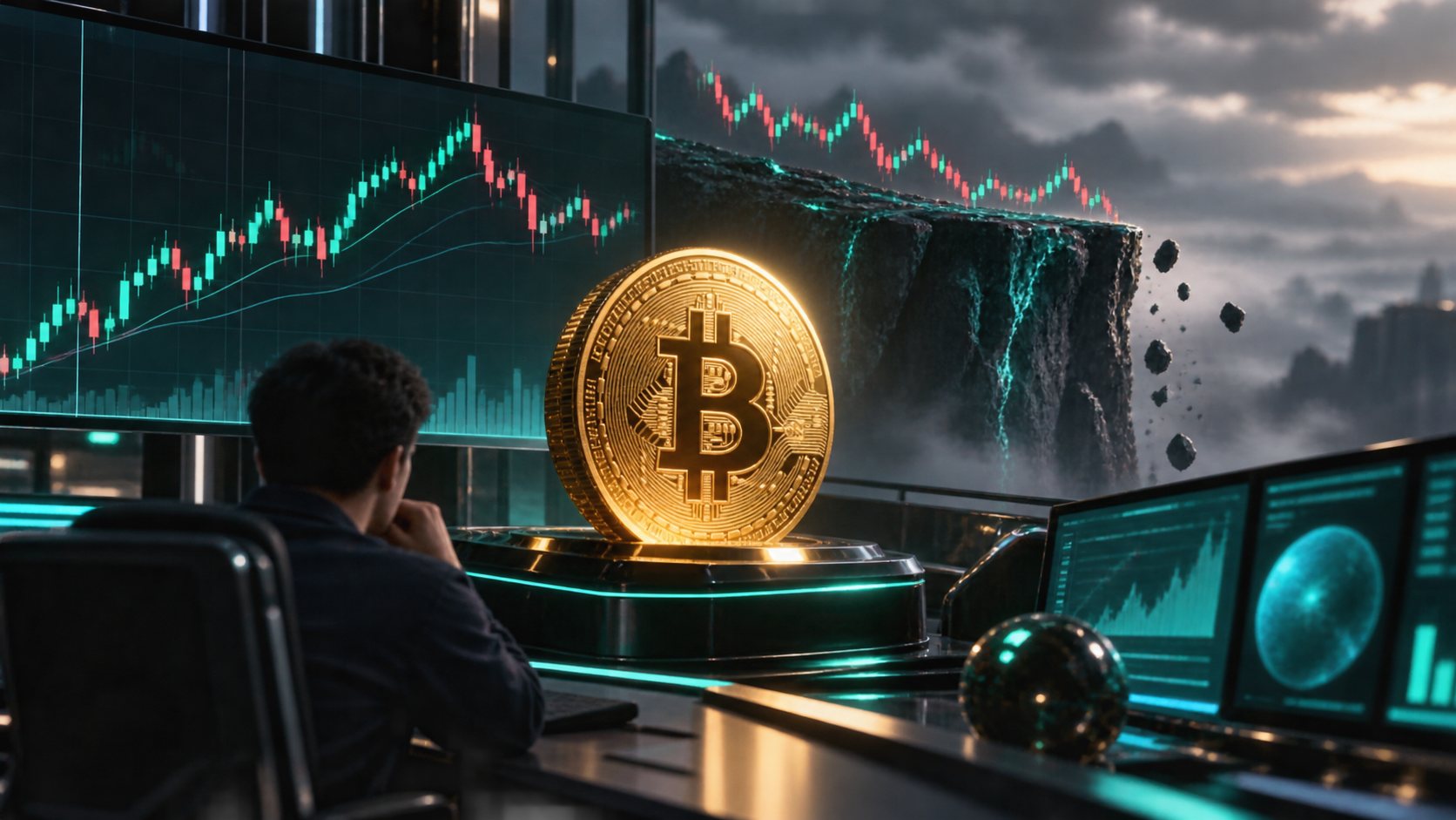 Hyperliquidの9800万ドル相当のBTCロング、重要水準で正念場