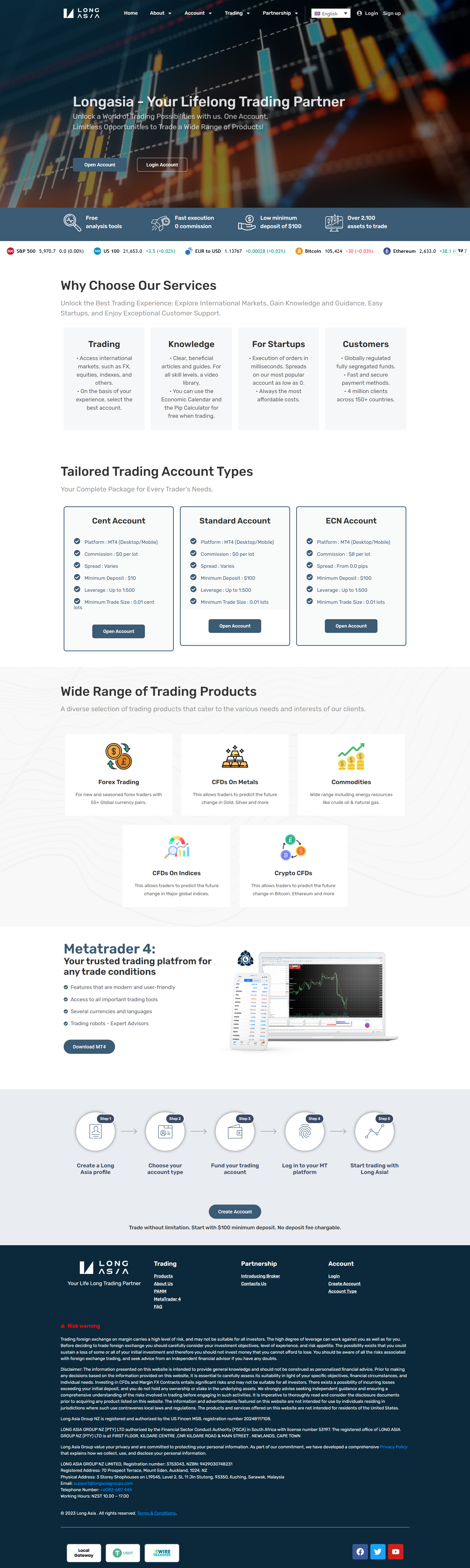 Broker Official Website