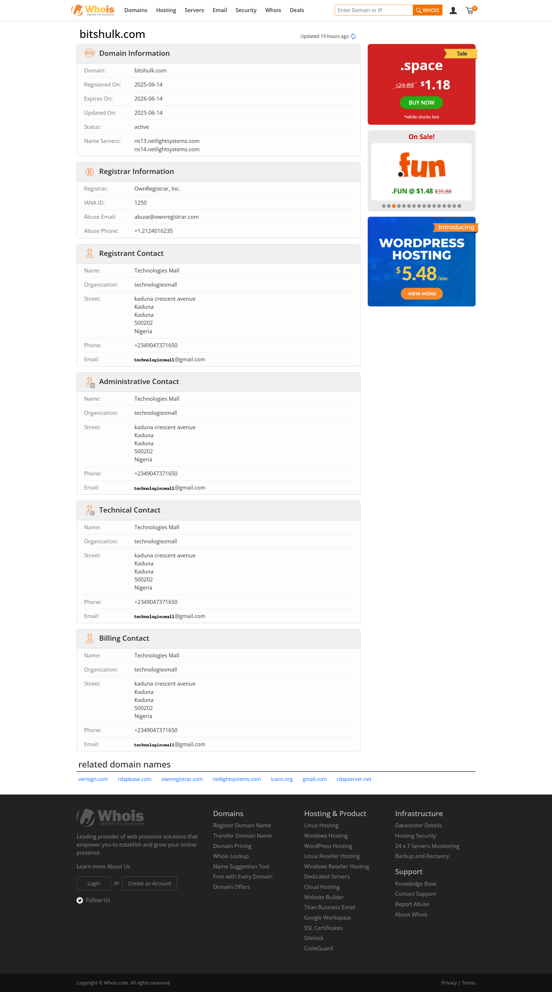 Whois