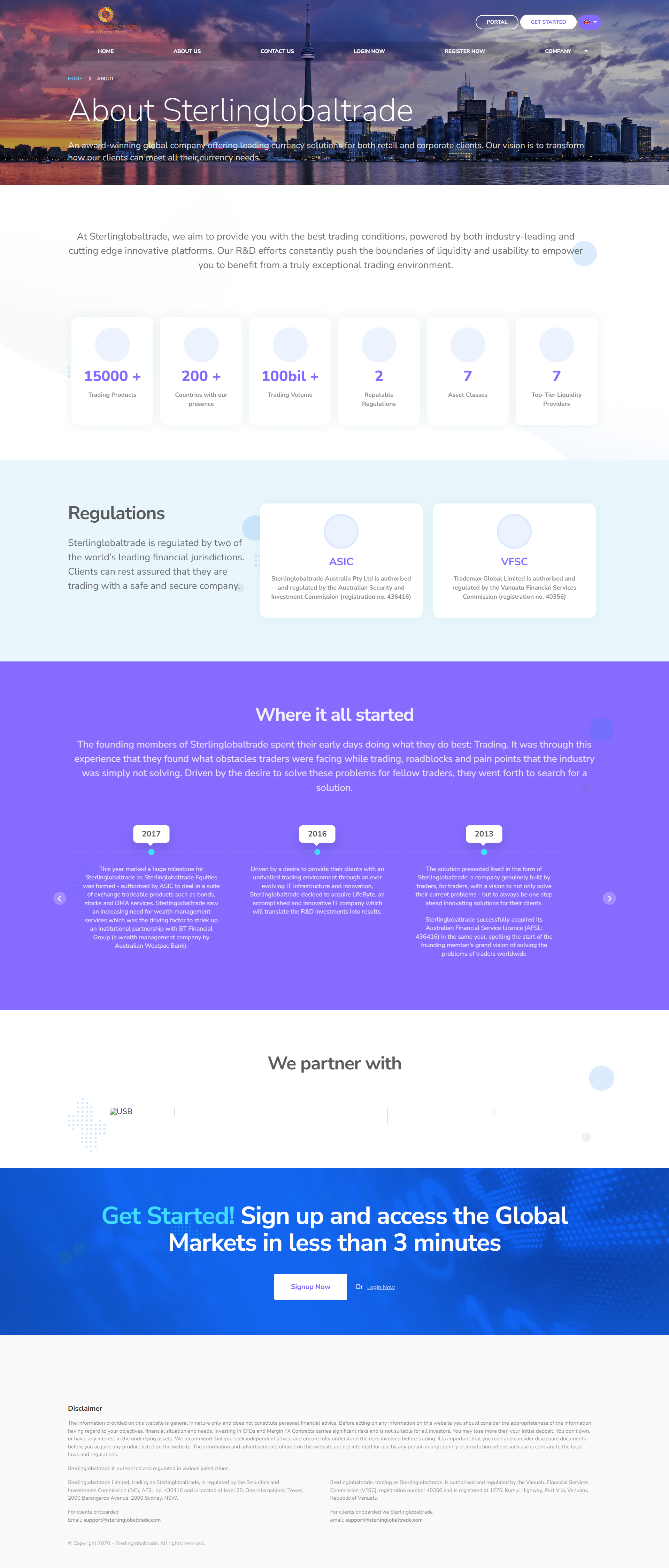 Sterlinglobaltrade Official Website