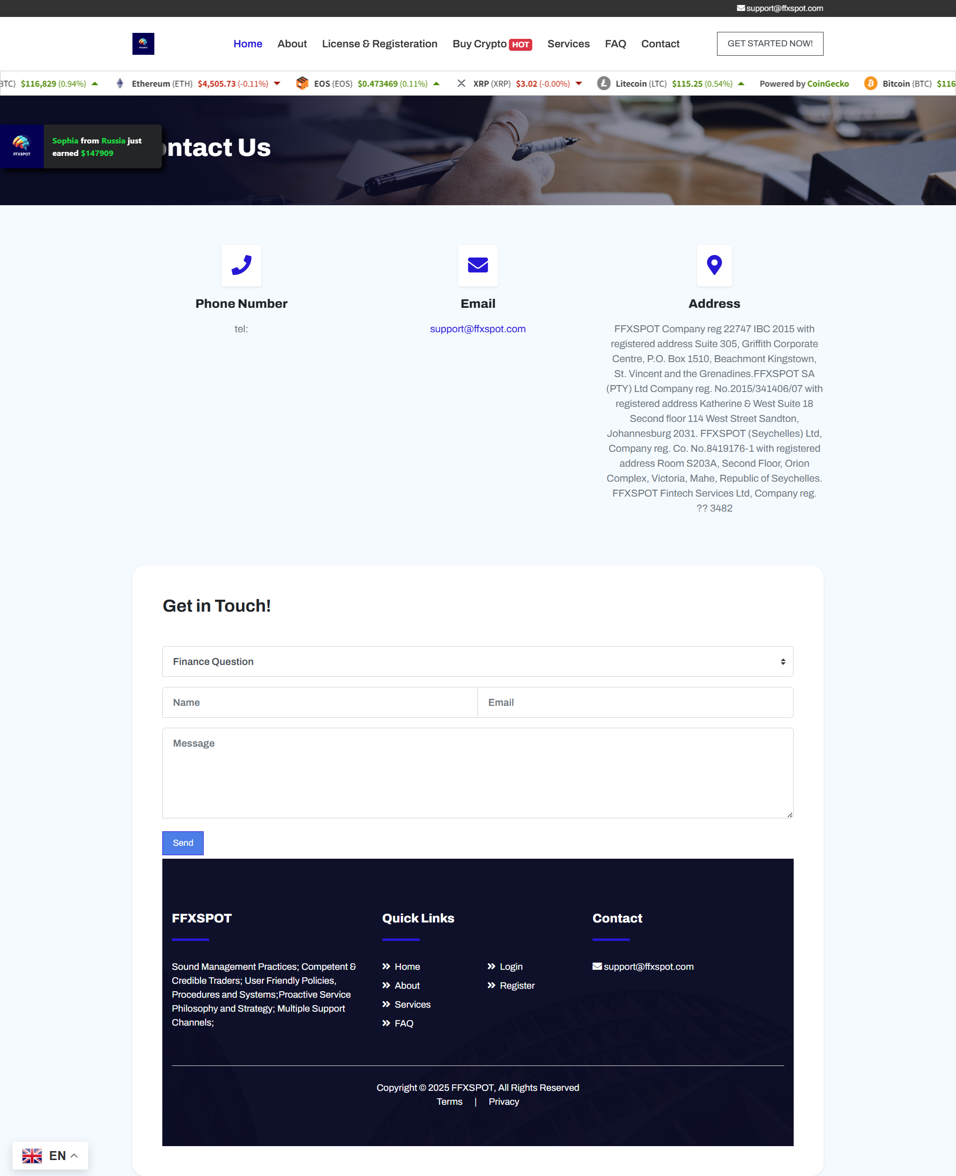 Broker Official Website