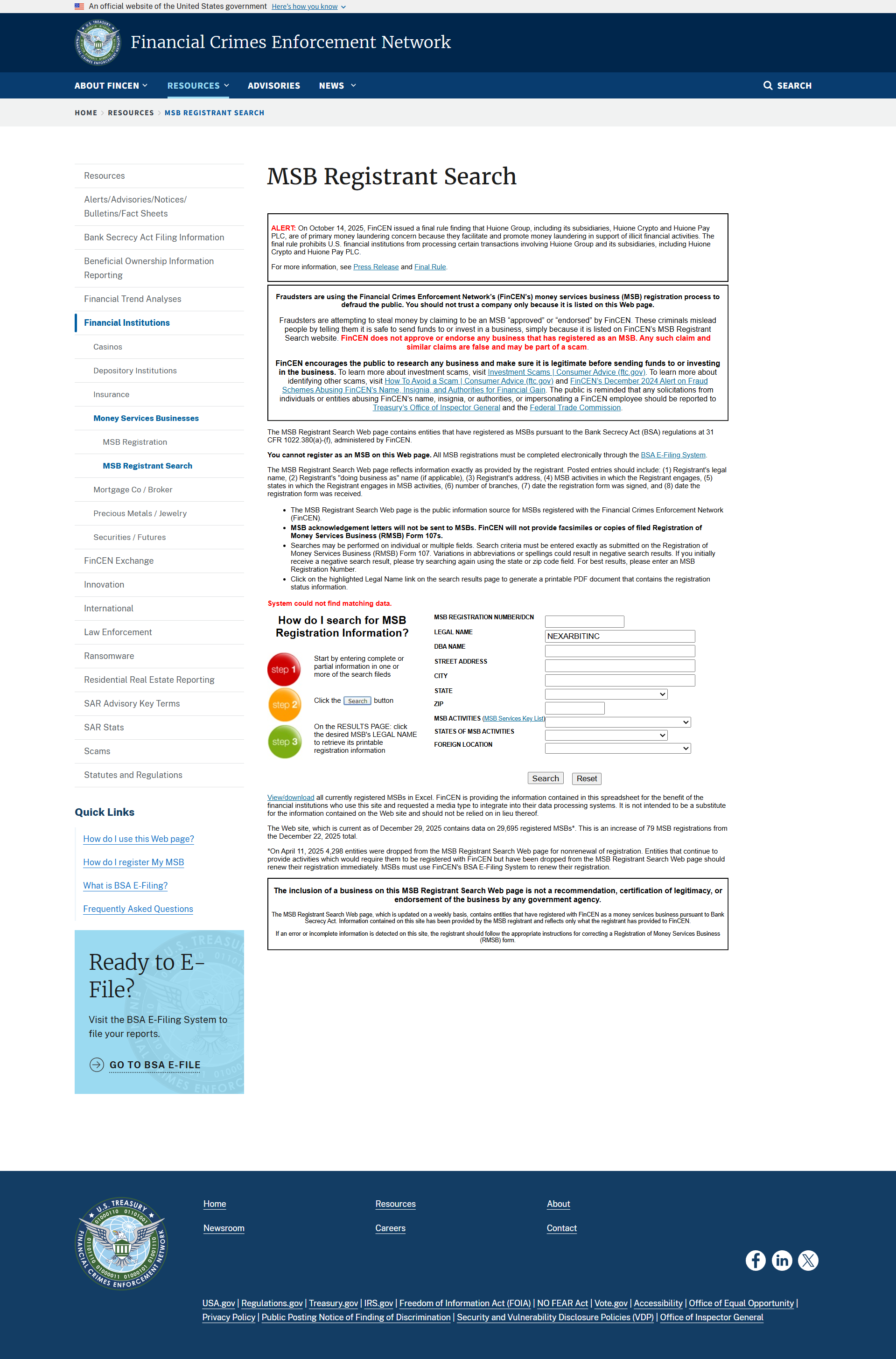 FinCEN